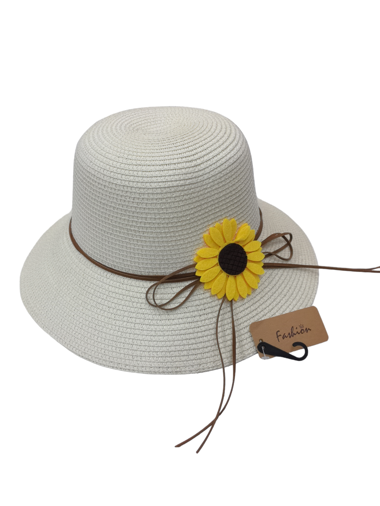 Chapeau paille femme Motif tournesol(x12)#14