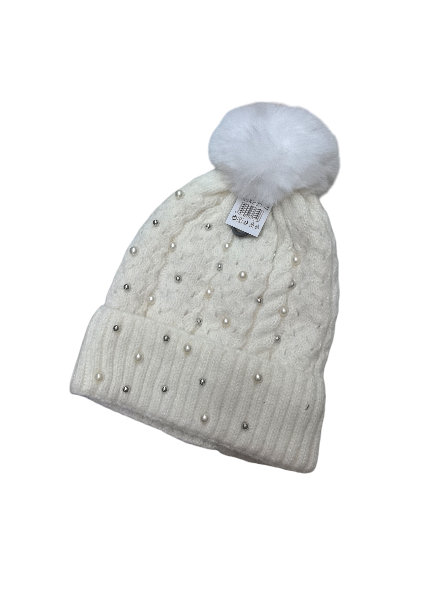 bonnet femme tricoté  perle(x12)#10