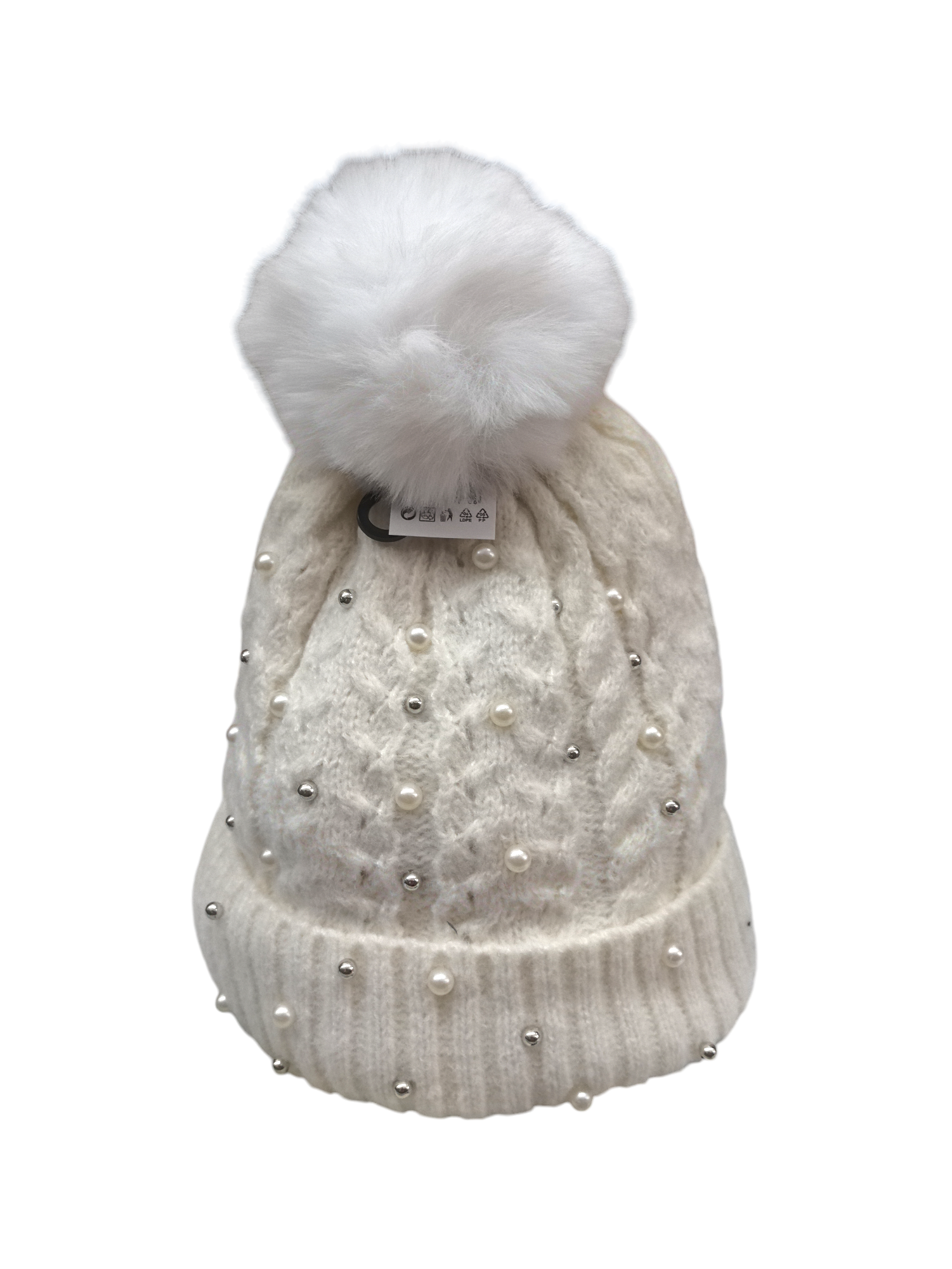 bonnet femme tricoté  perle(x12)#10