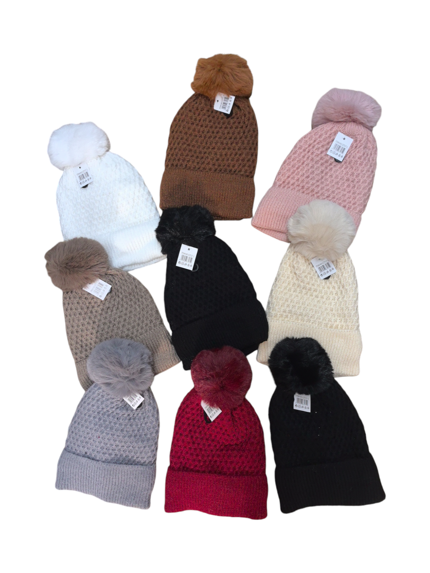 bonnet femme tricoté  (x12)#1