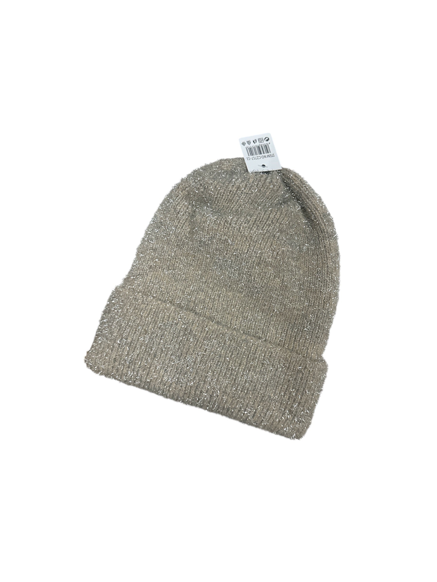 bonnet femme tricoté fil d'argent(x12)#11