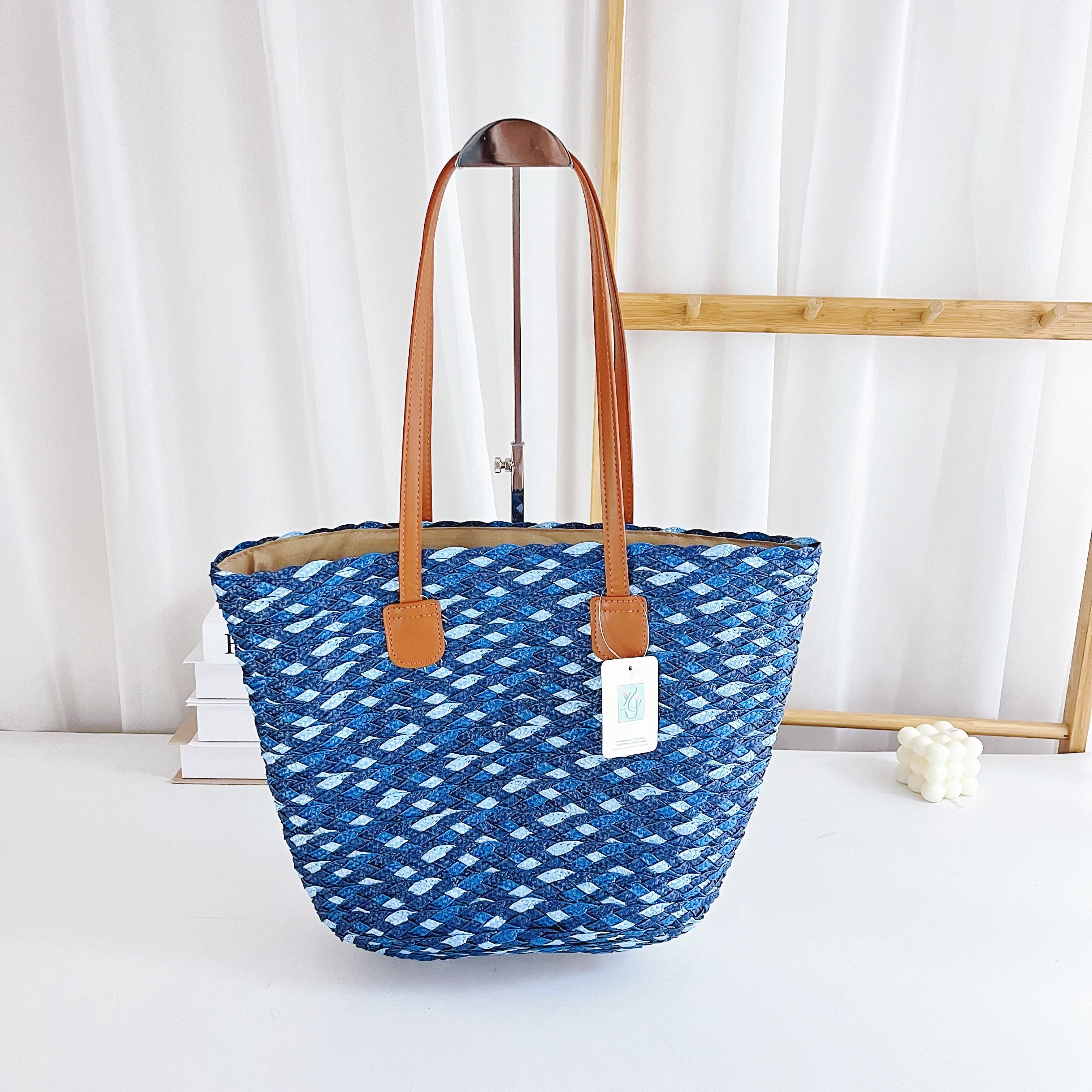 Sac cabas paille  (x6)
