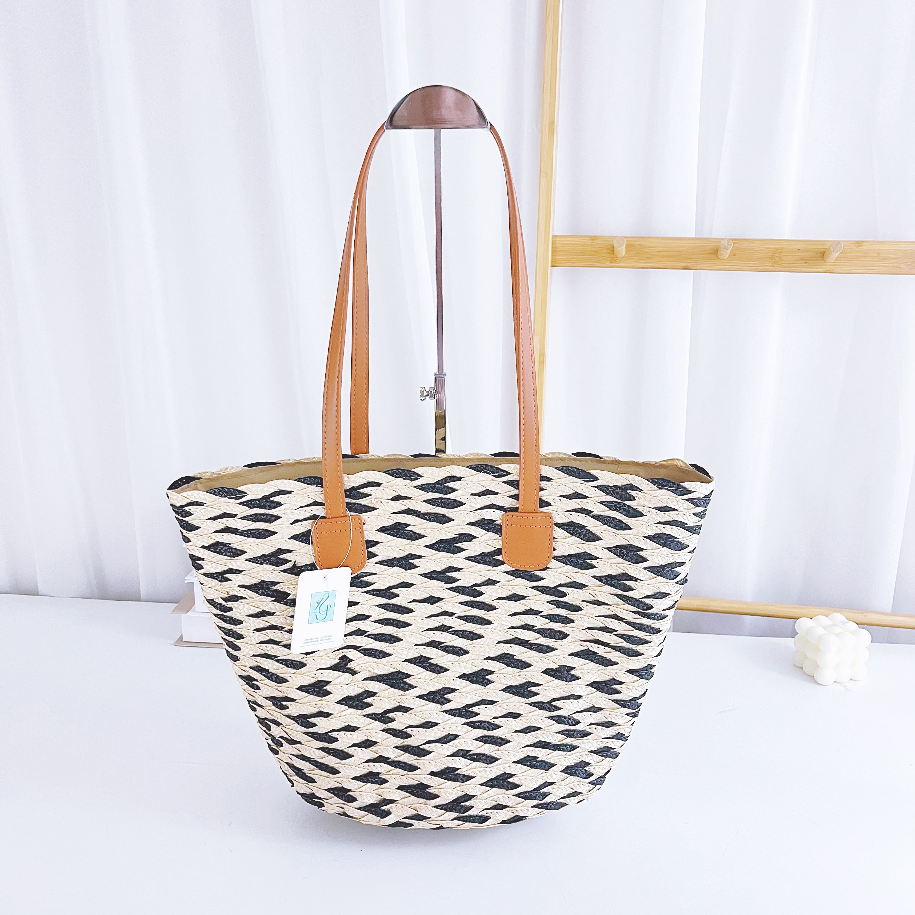 Sac cabas paille  (x6)