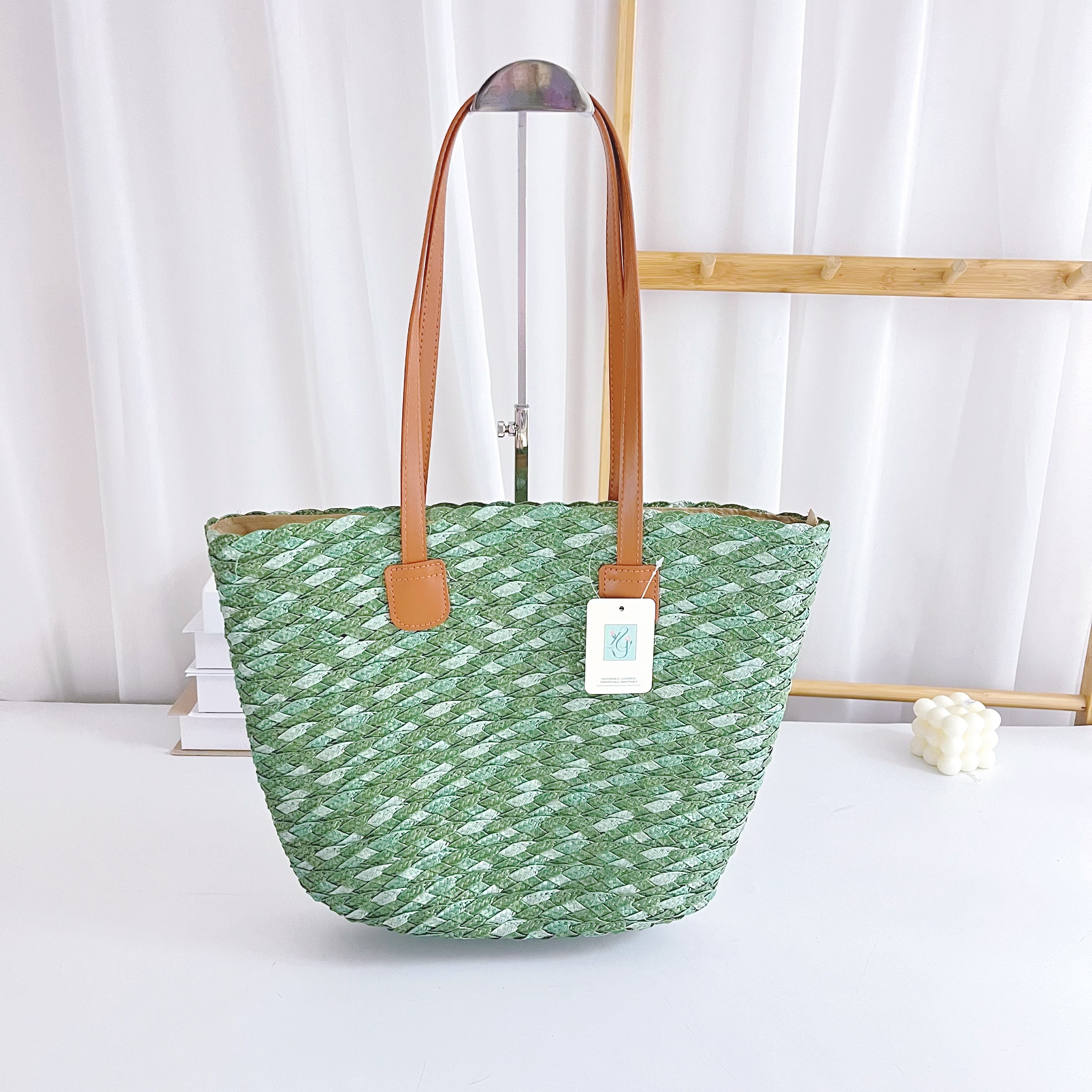 Sac cabas paille  (x6)