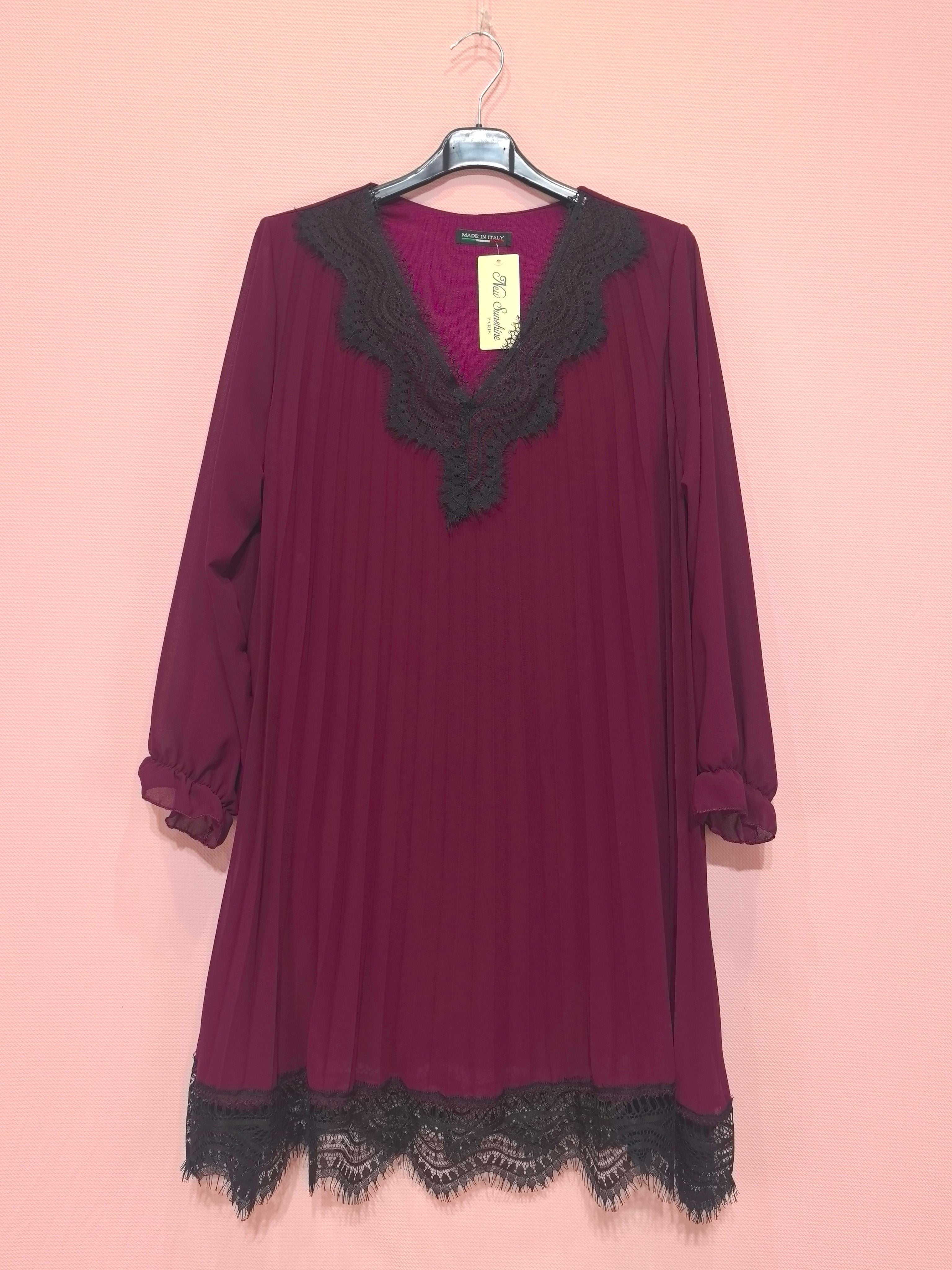 Robe plissée  (x6）