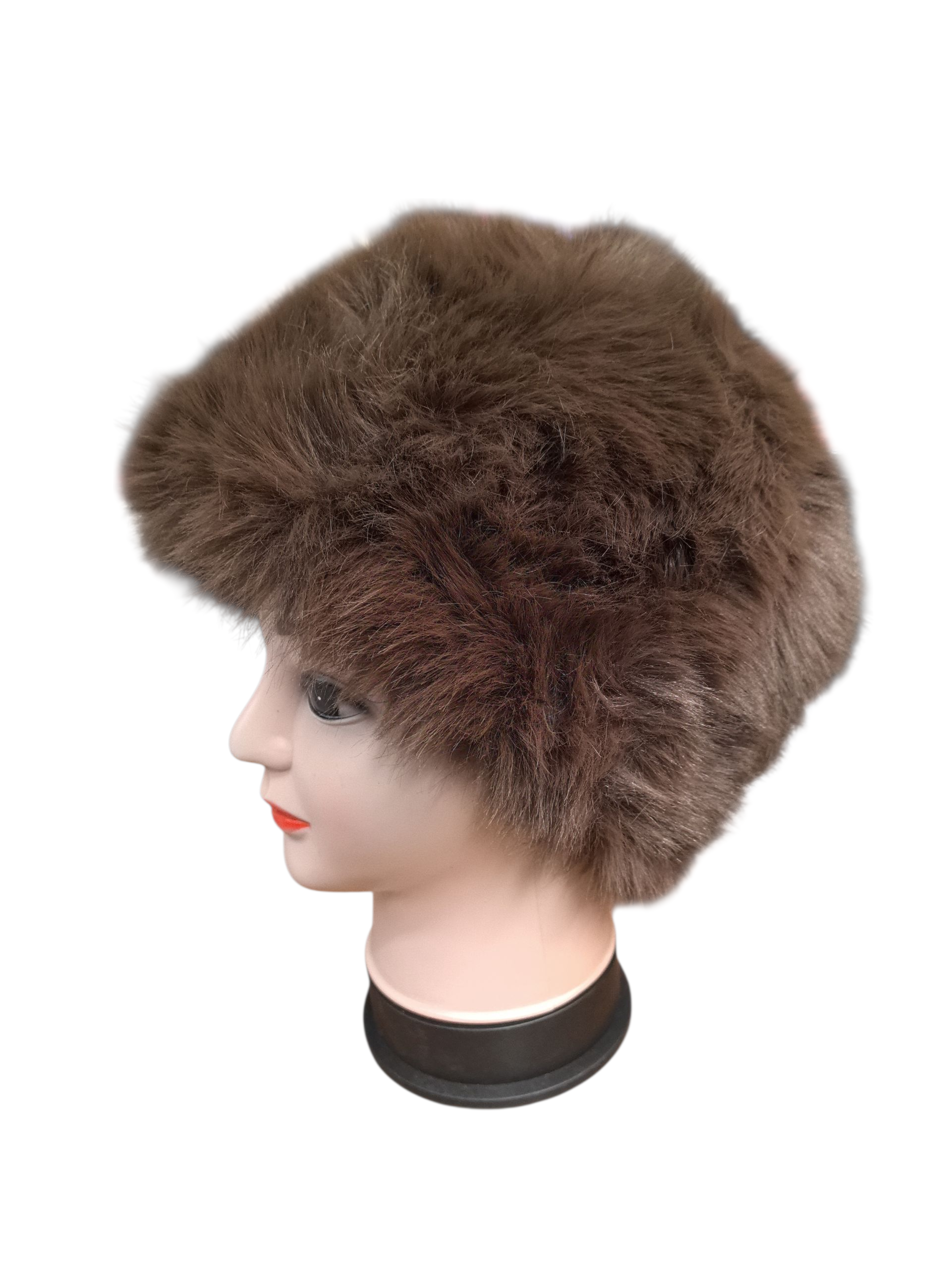 Chapeau en fausse fourrure doux (x12)#4