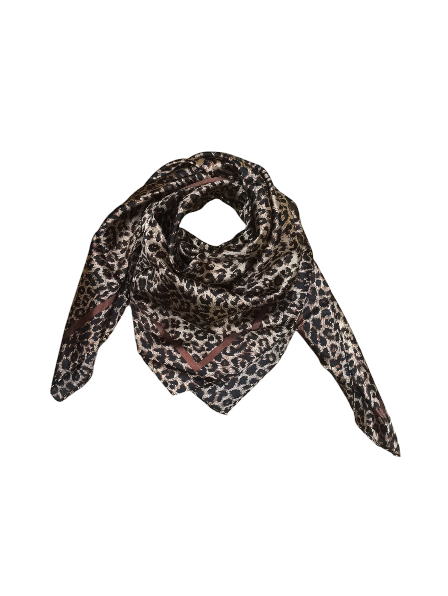 Foulard carré  90cm imprimé fantaisie (x10)#24
