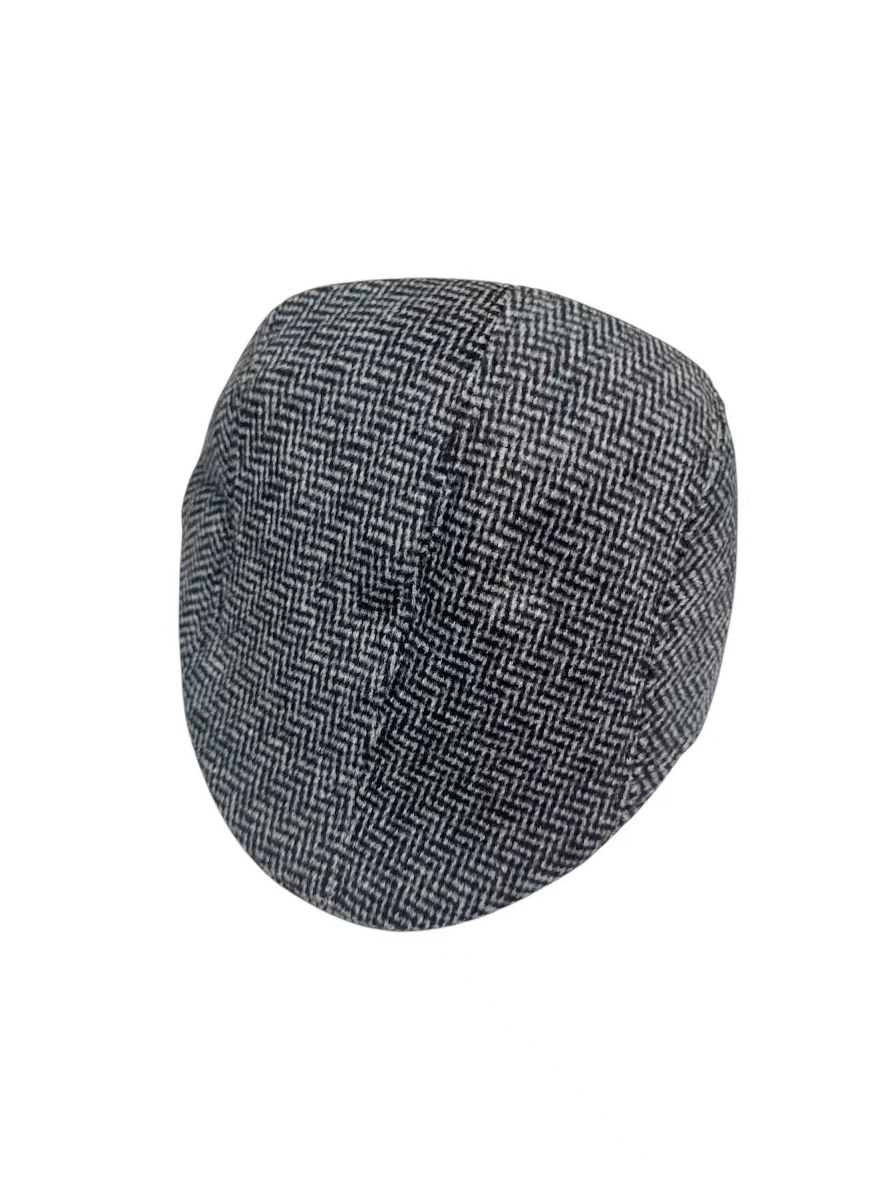 Béret homme motif pied de poule (x12) #48
