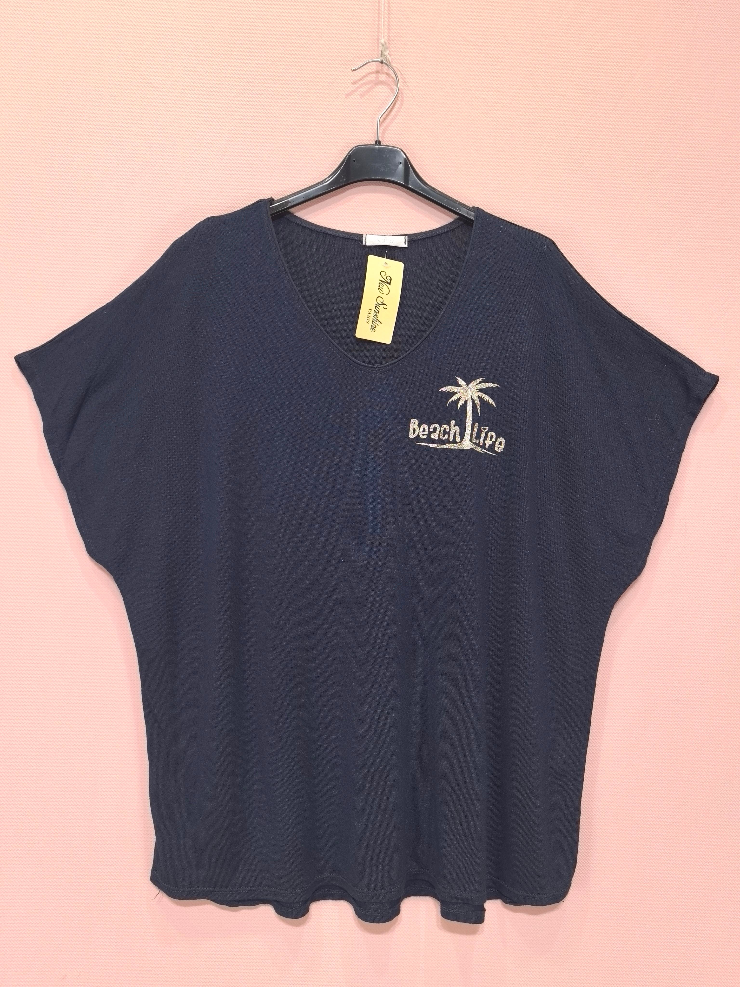T-shirts Col V (x8)