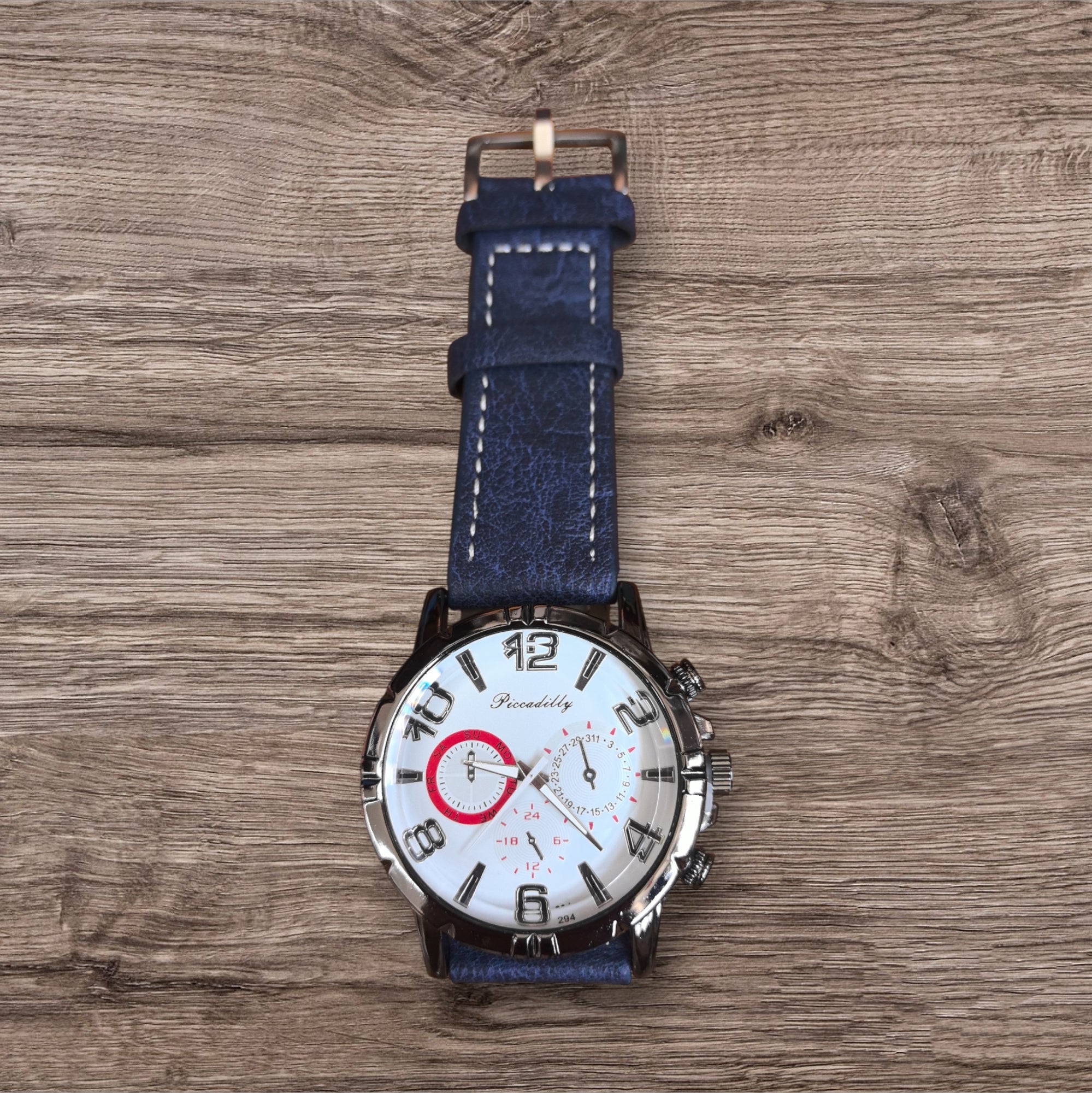 Montre homme similicuir   (x6)M225