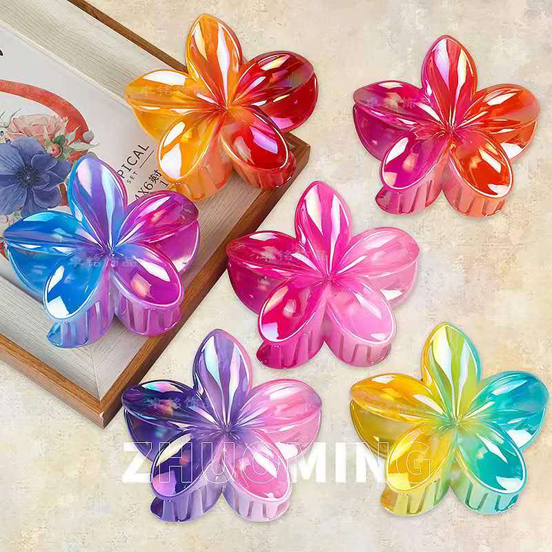 pinces  cheveux  forme  fleur (x12)#4