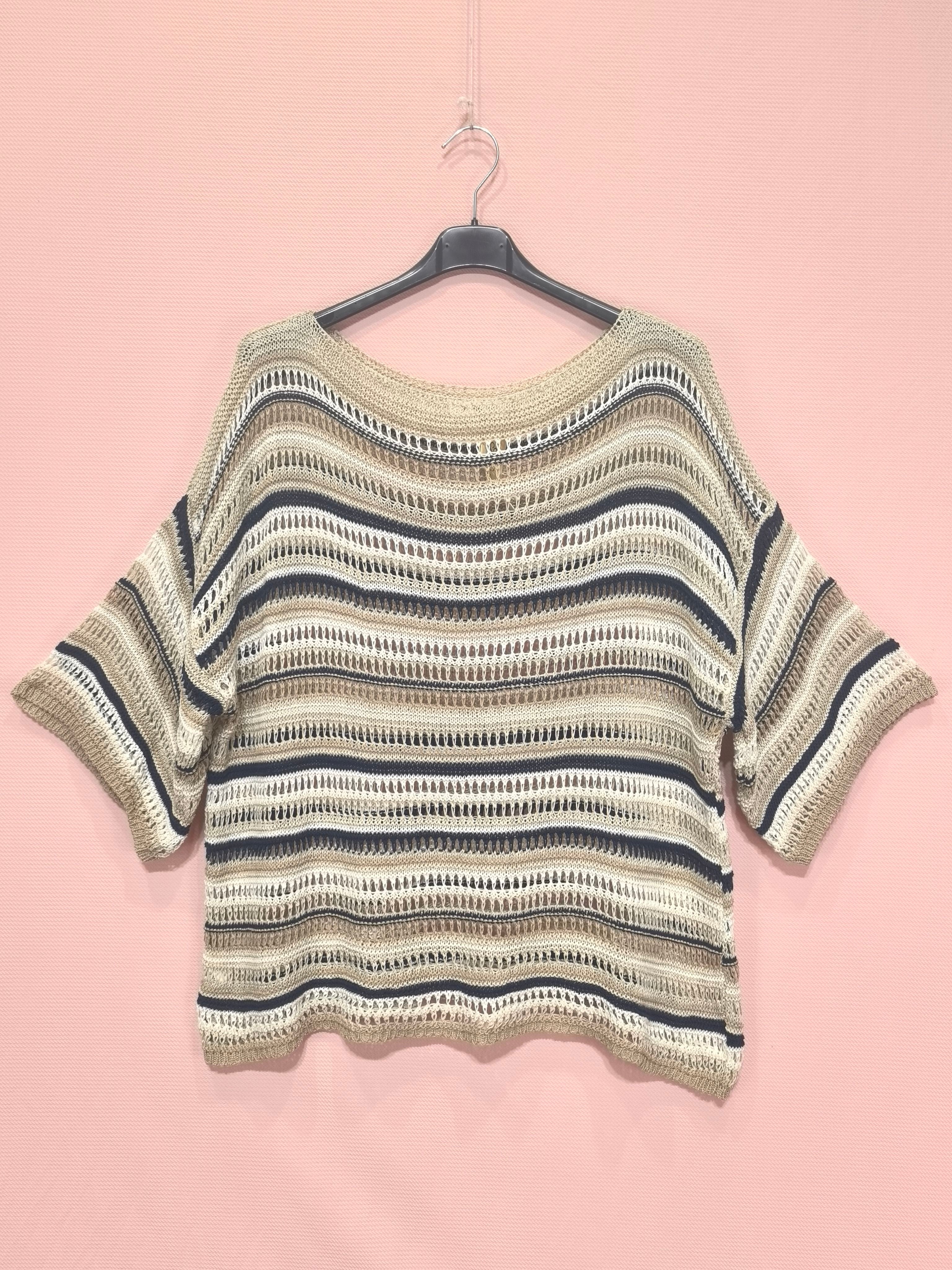 Pull en maille ajourée(8)