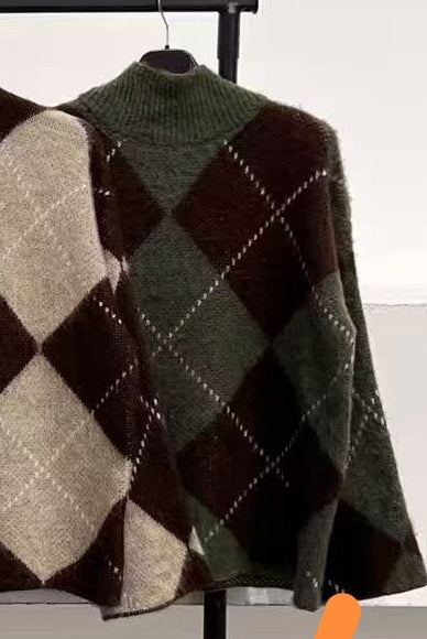 Pull Jacquard Losanges Doux (x6)