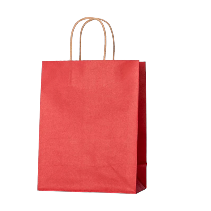LOT DE 120 -Sacs papier kraft /32*26*12 (couleurs mélangées)