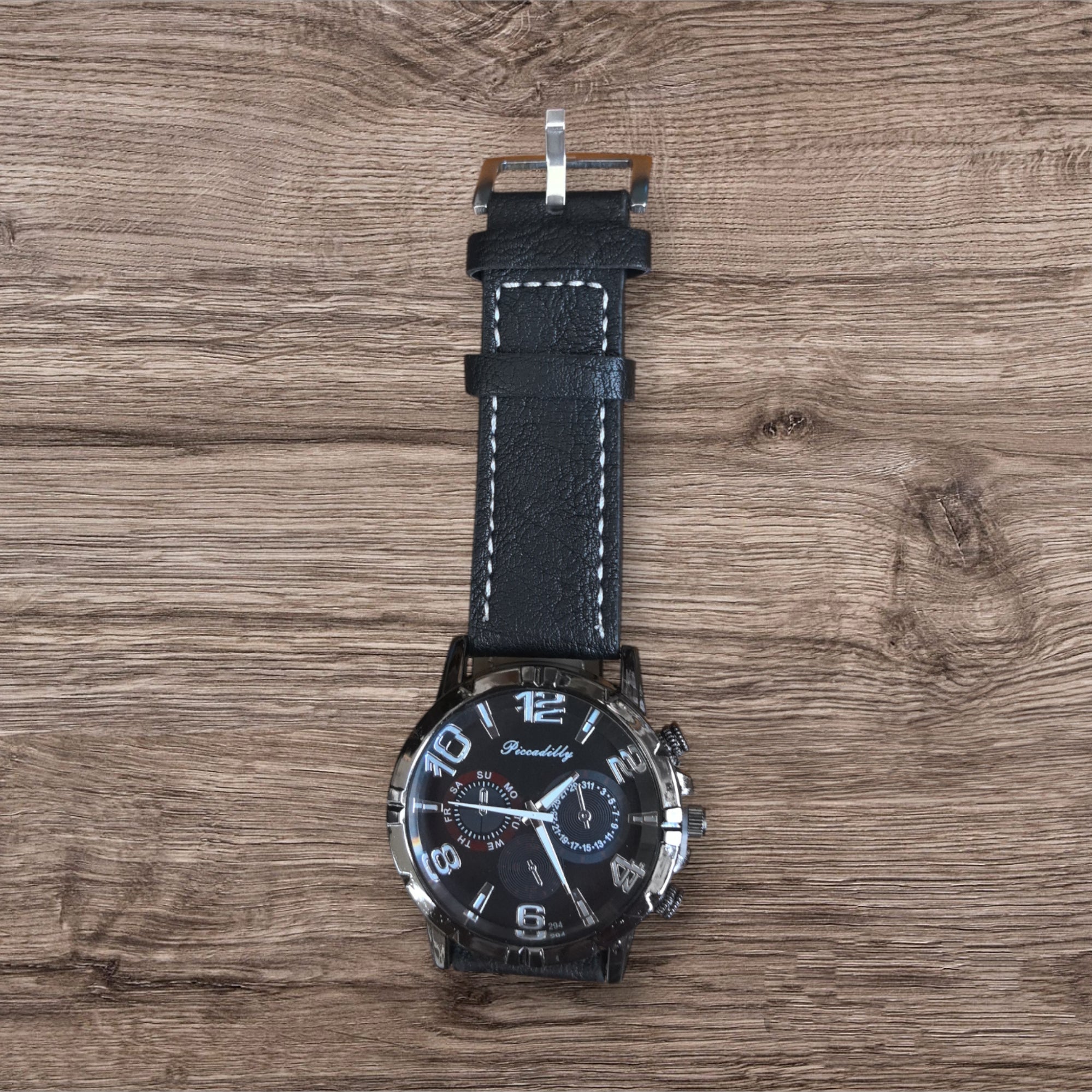 Montre homme similicuir   (x6)M225