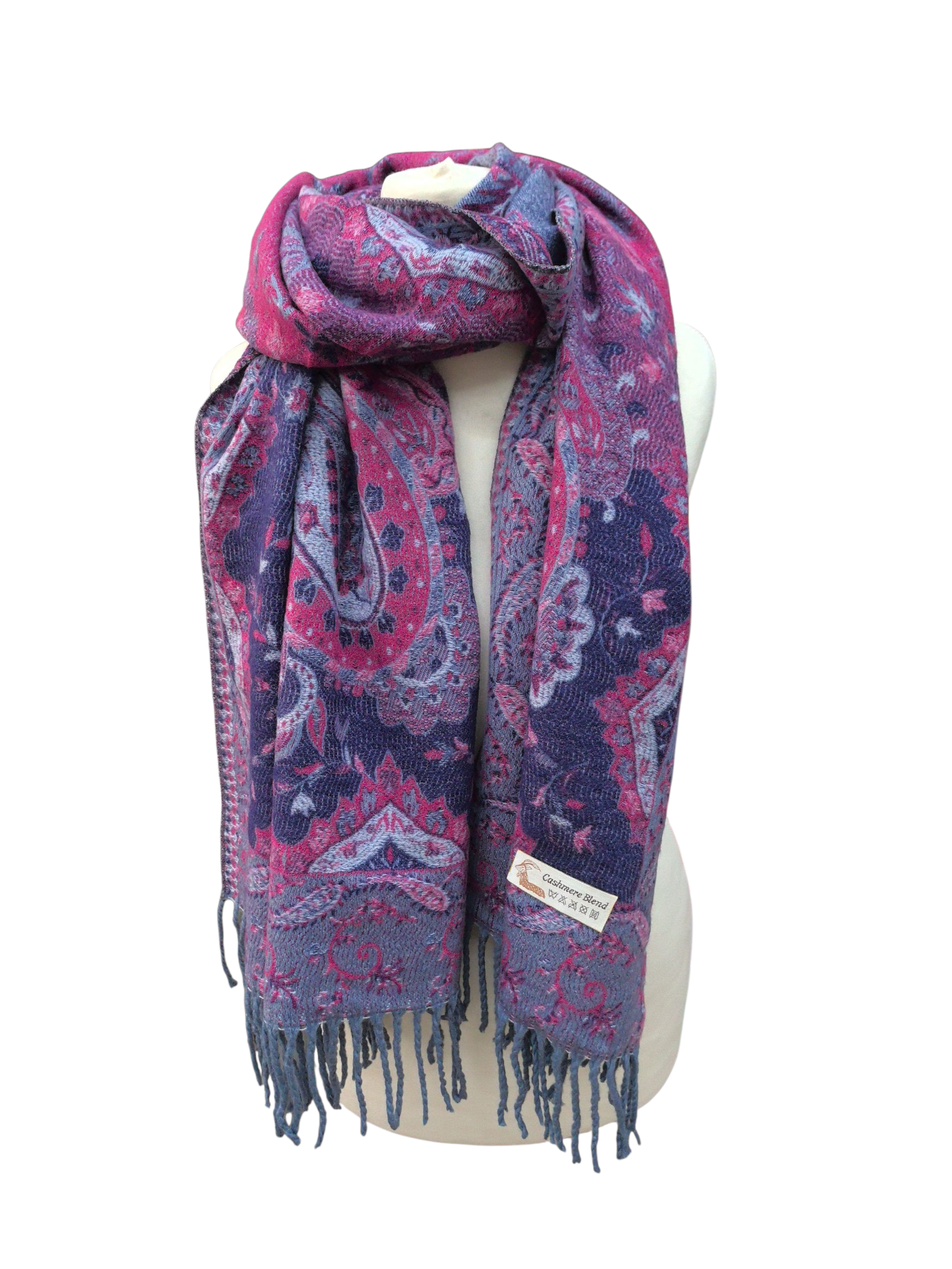 Châle Écharpe   Motif Paisley(x12) #34-3