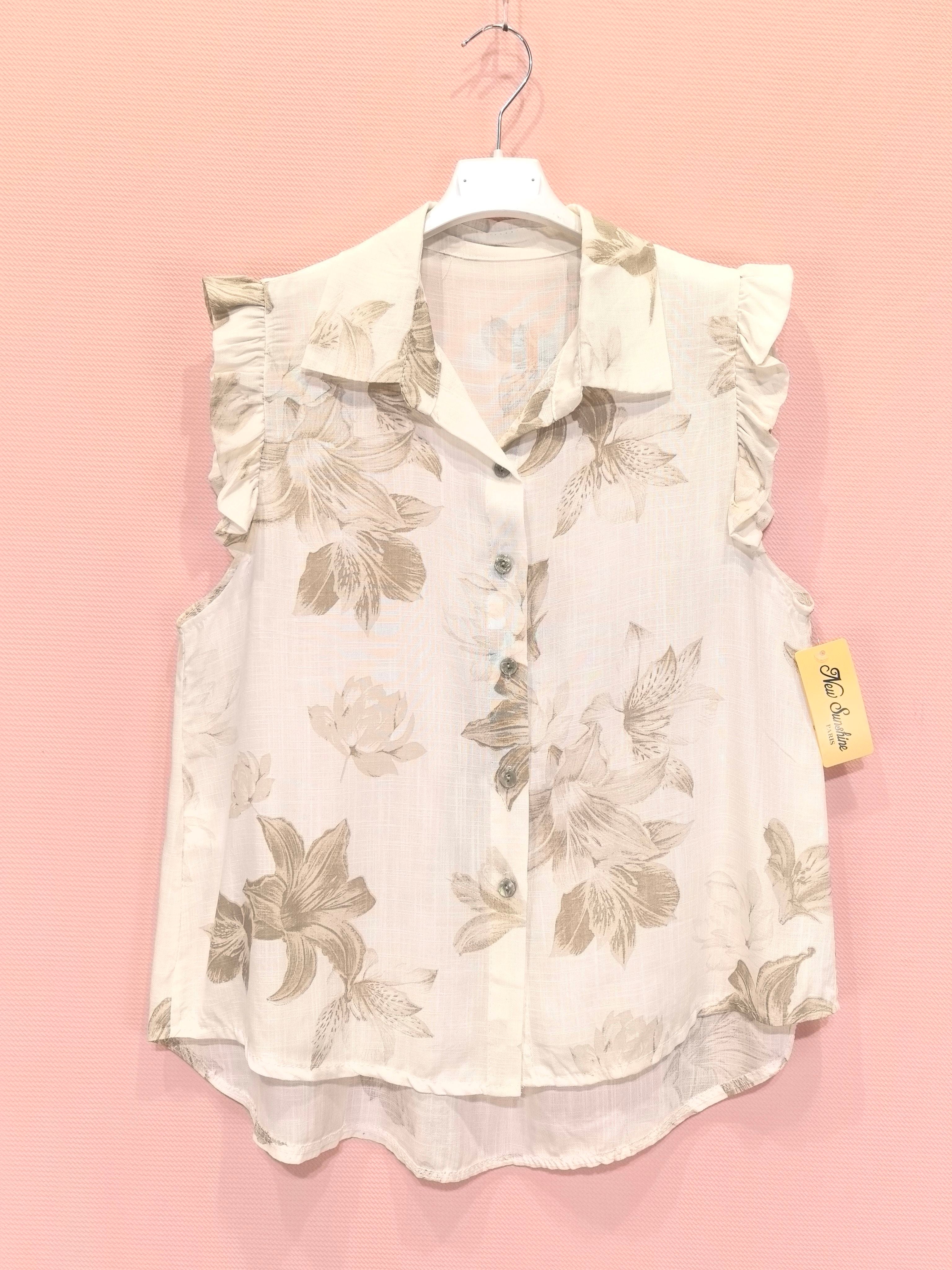 Top à imprimé floral (x8)