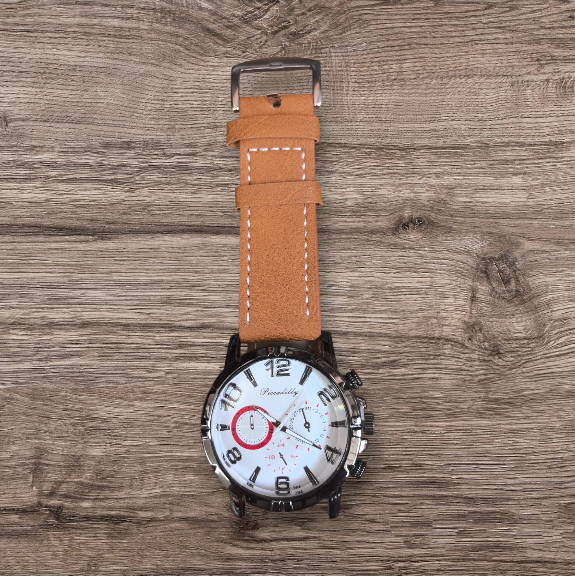 Montre homme similicuir   (x6)M225