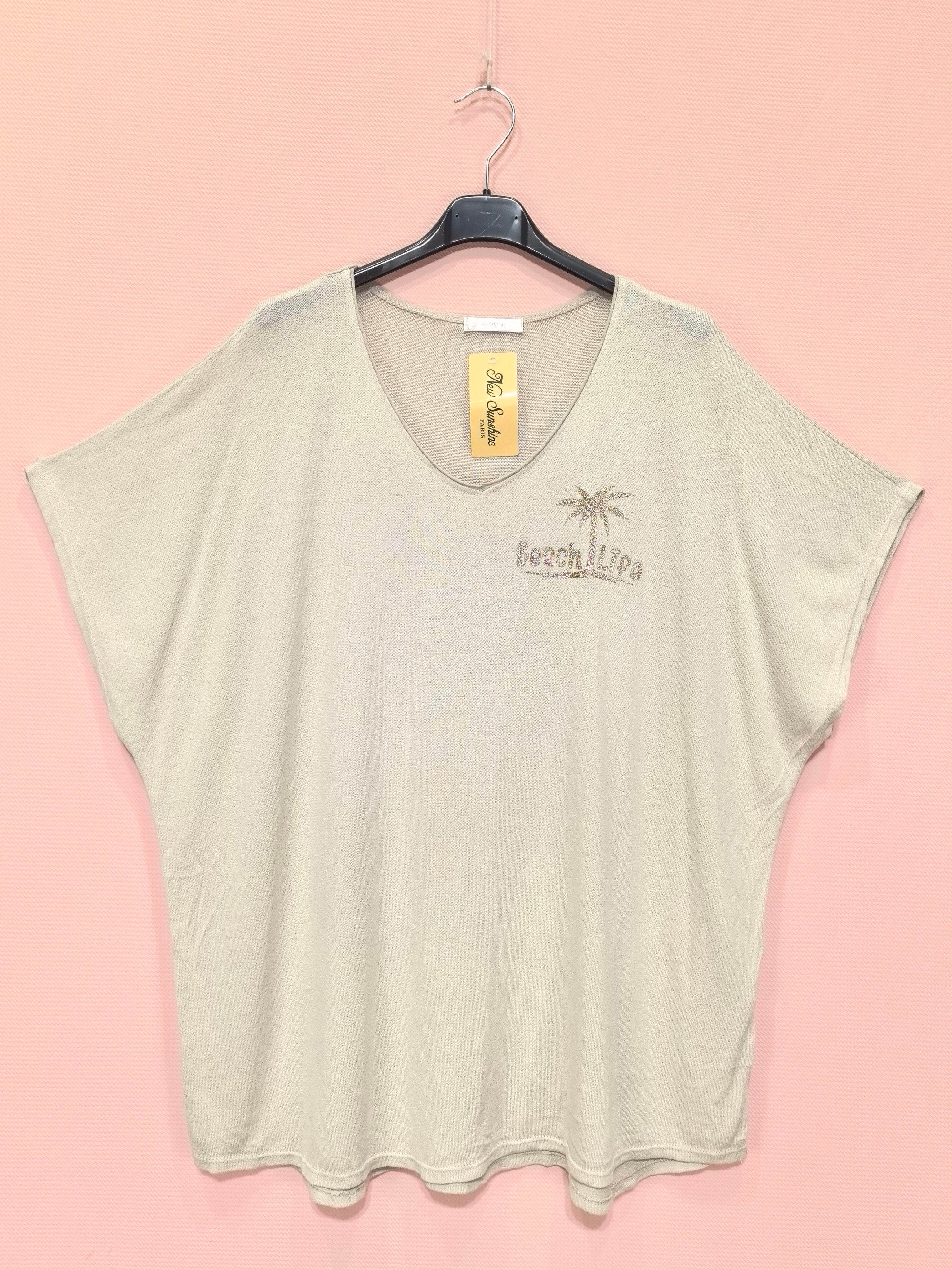 T-shirts Col V (x8)