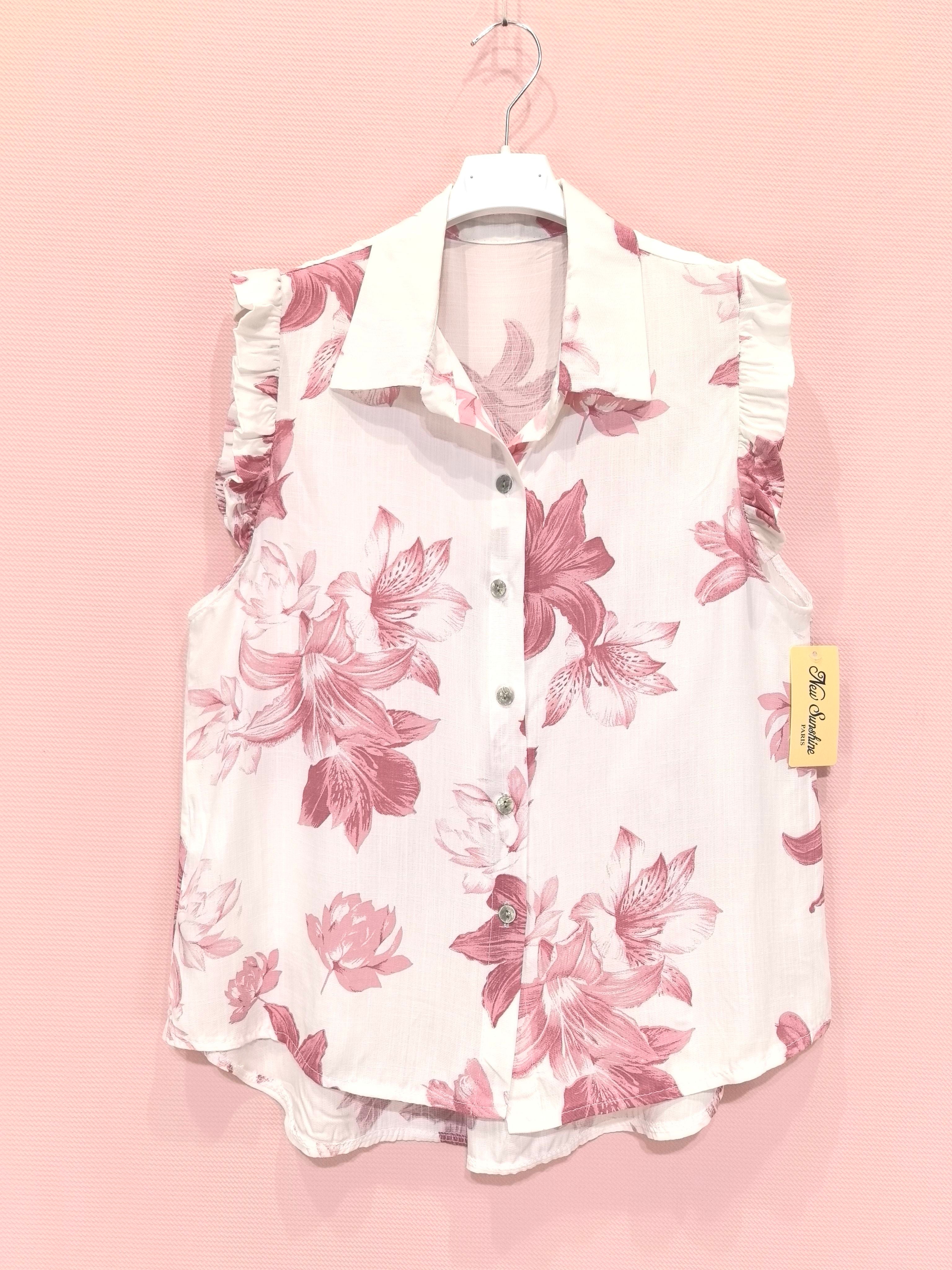 Top à imprimé floral (x8)