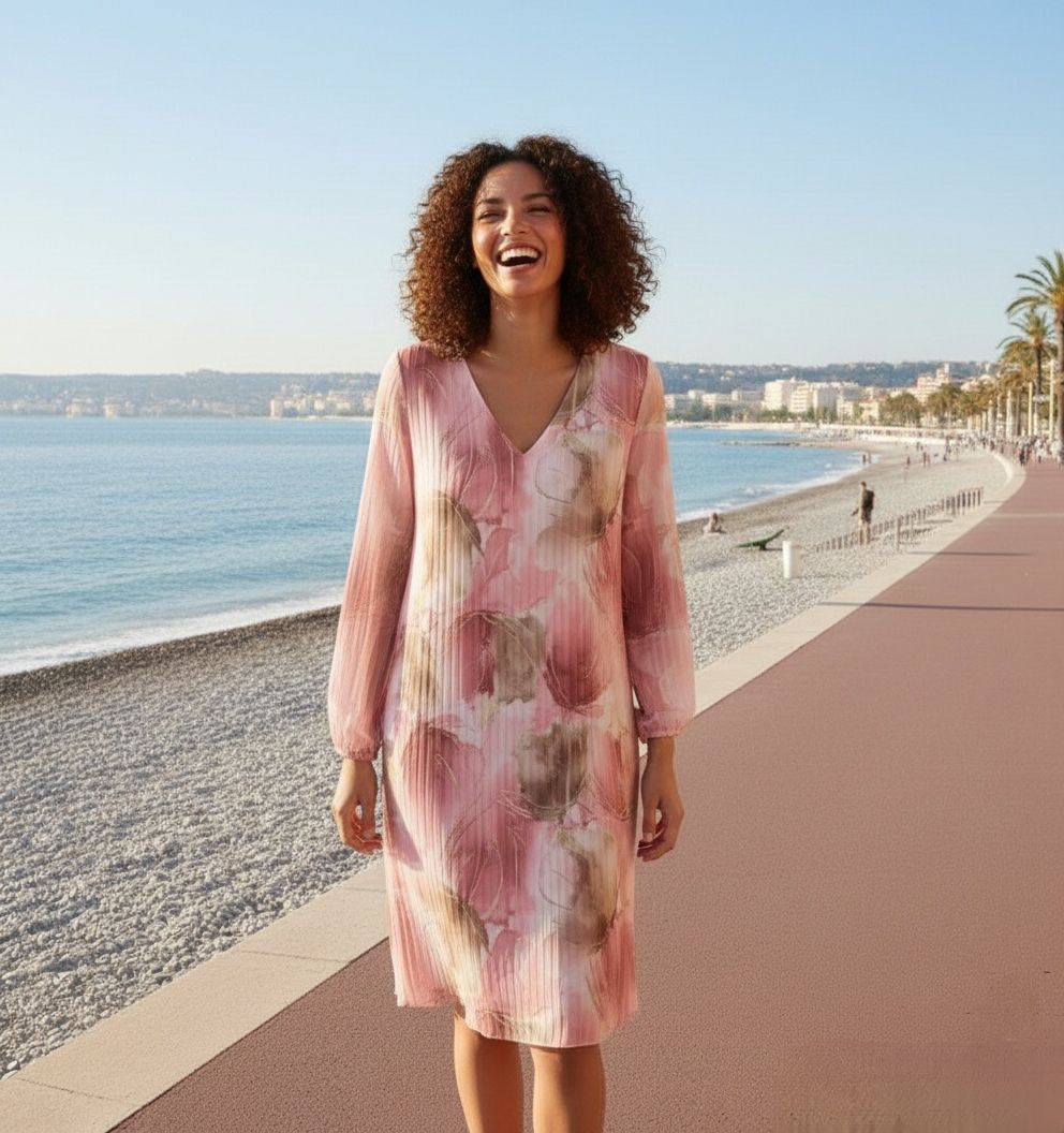 Robe Plissé   (x6）