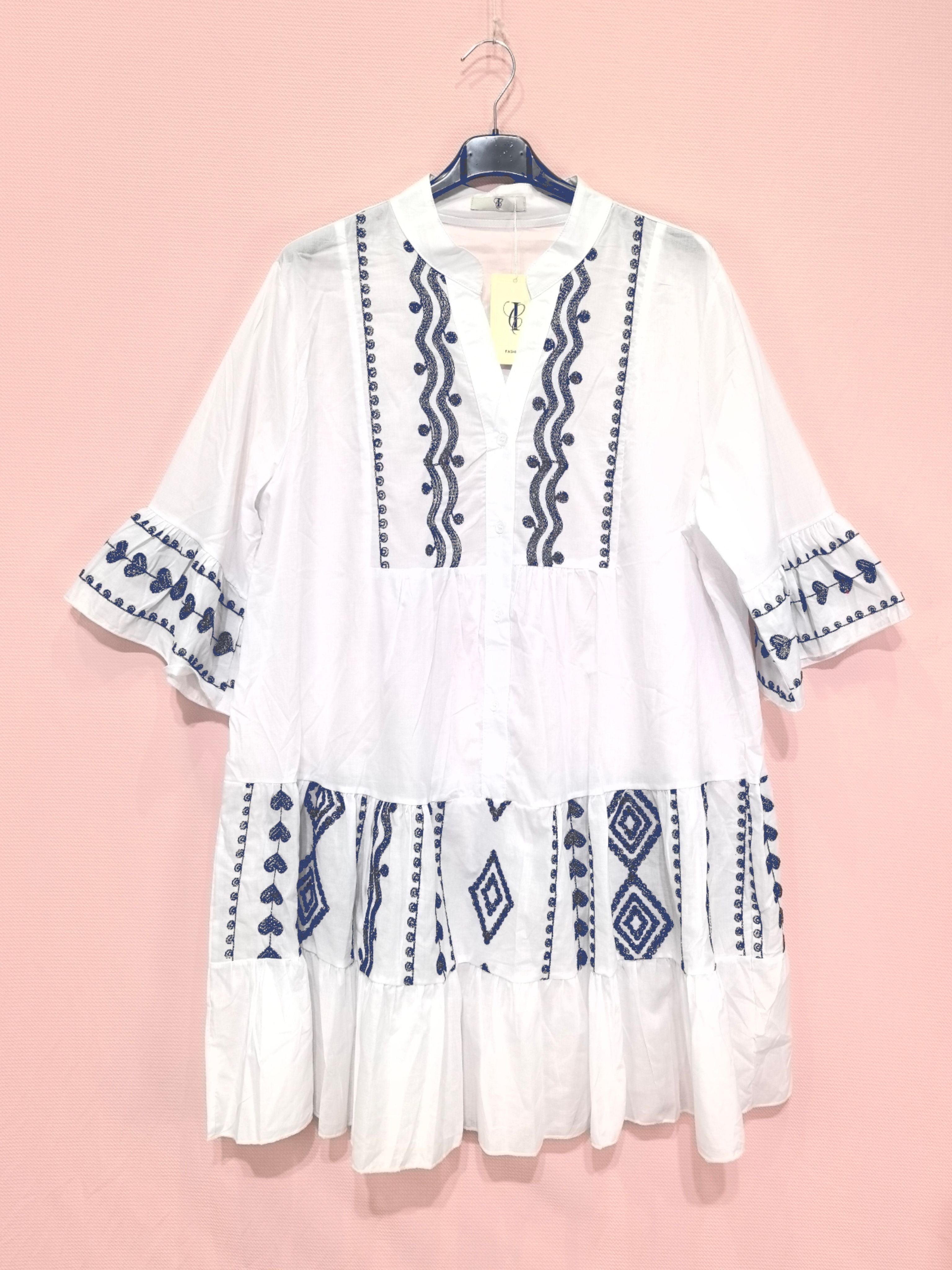 Robe Brodée Style Bohème   (x6）