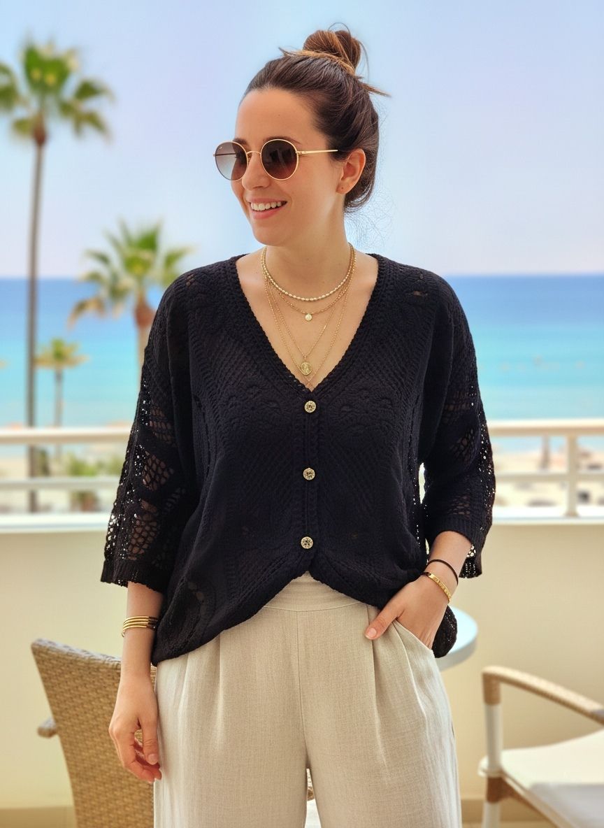 Gilet En Crochet (×6)