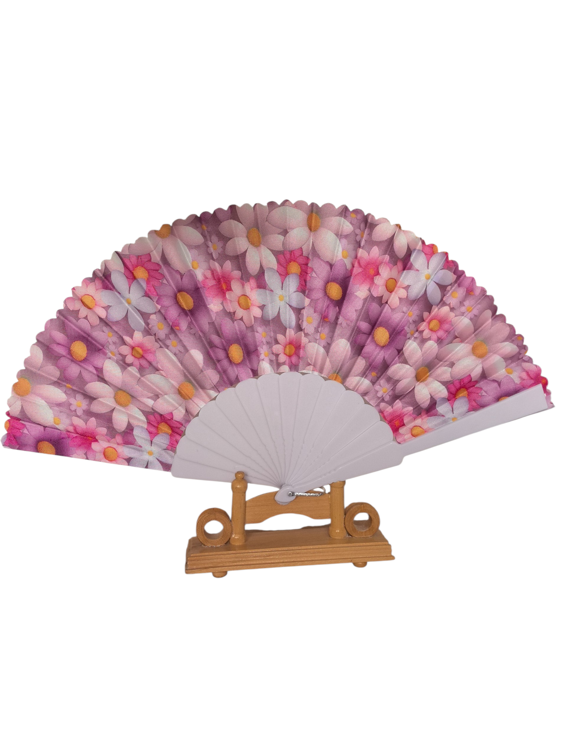 Éventails motif Marguerites(x12)#40