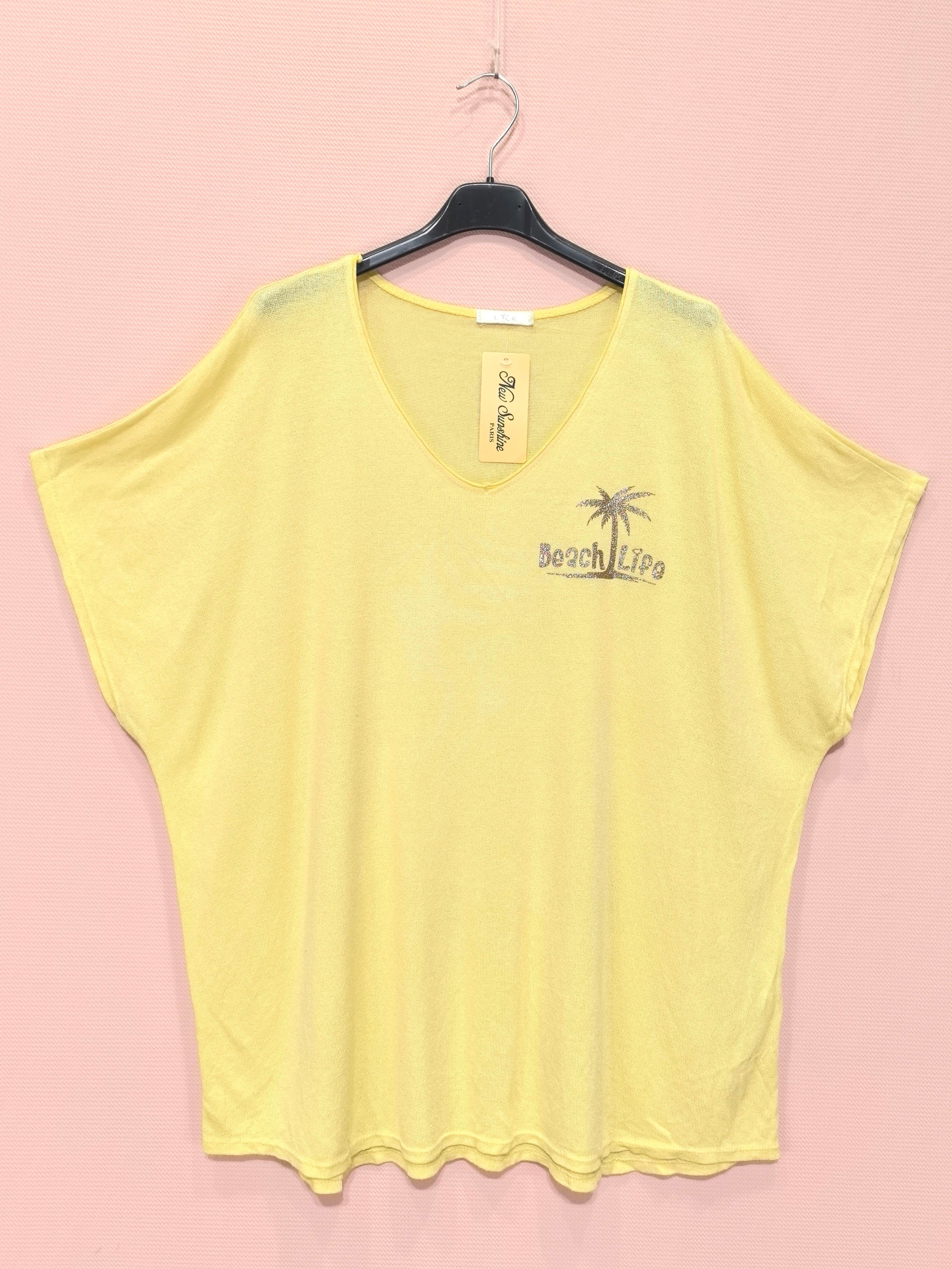 T-shirts Col V (x8)