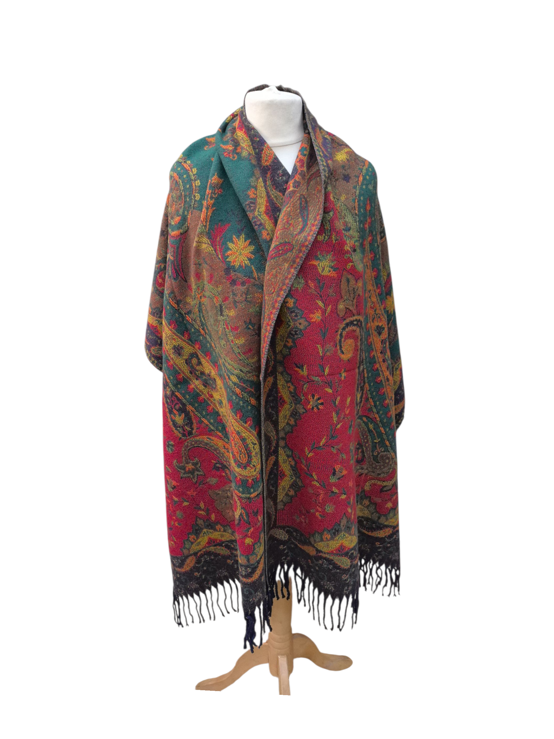 Châle Écharpe   Motif Paisley(x12) #34-3