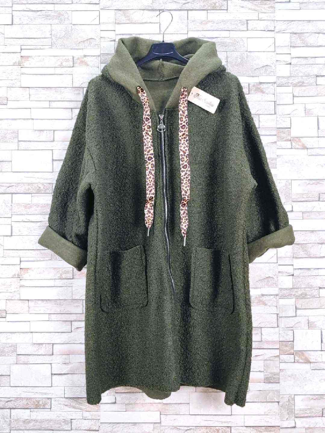 Manteau zippée avec capuche (x5)