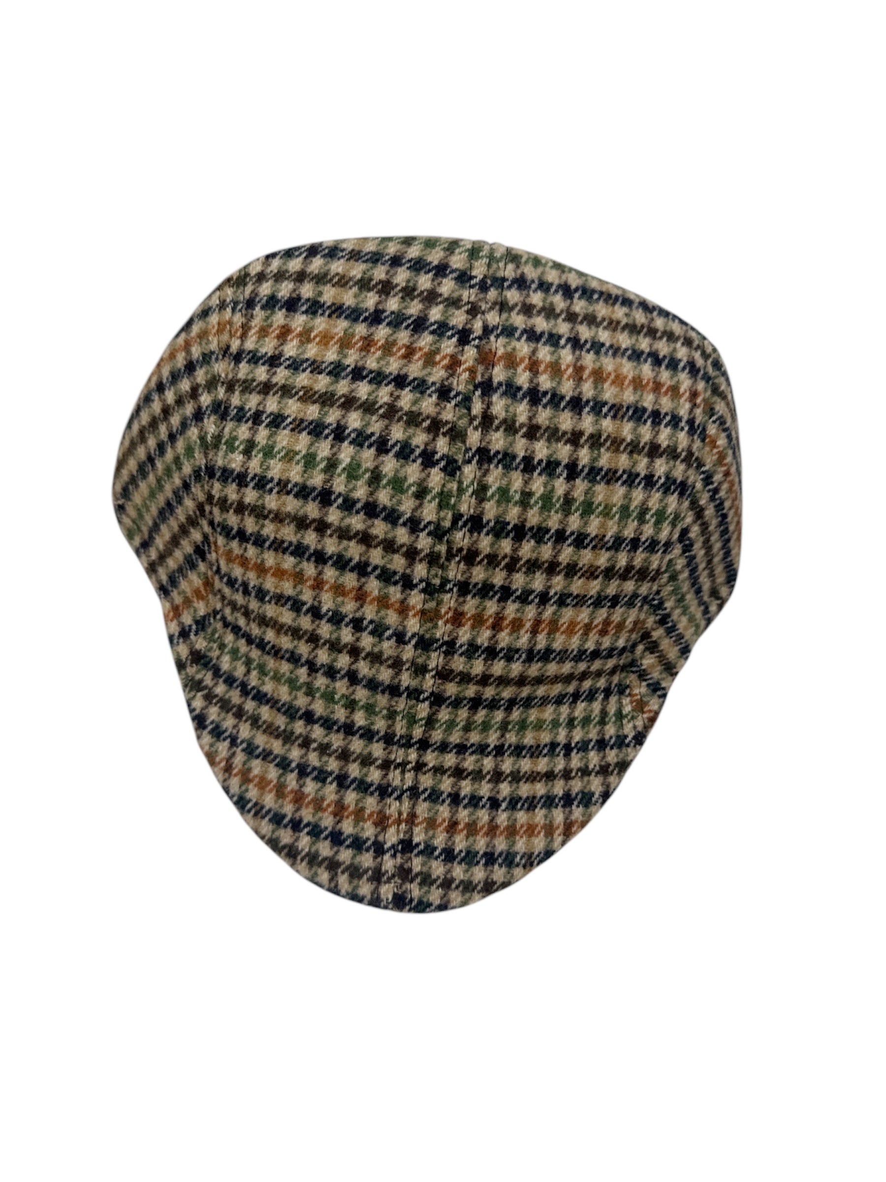 Béret homme motif  petits carrés(x12)# 49