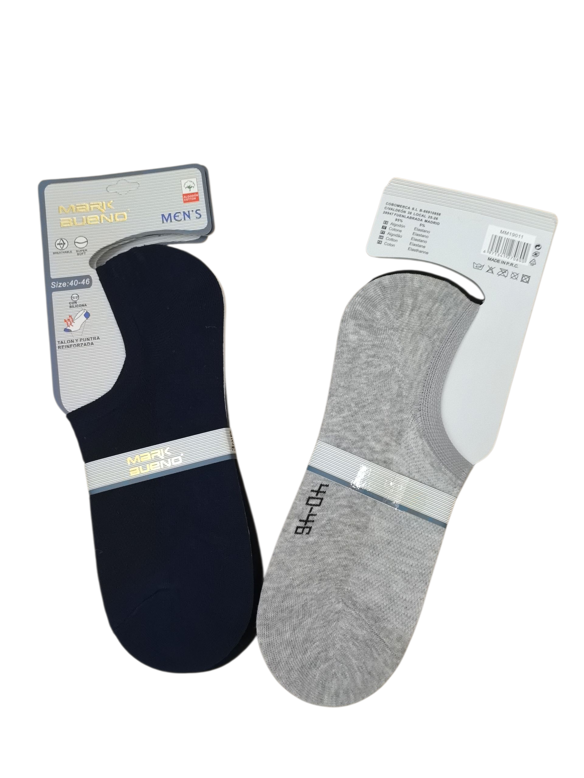HOMME Chaussettes socquettes coton  (x24)