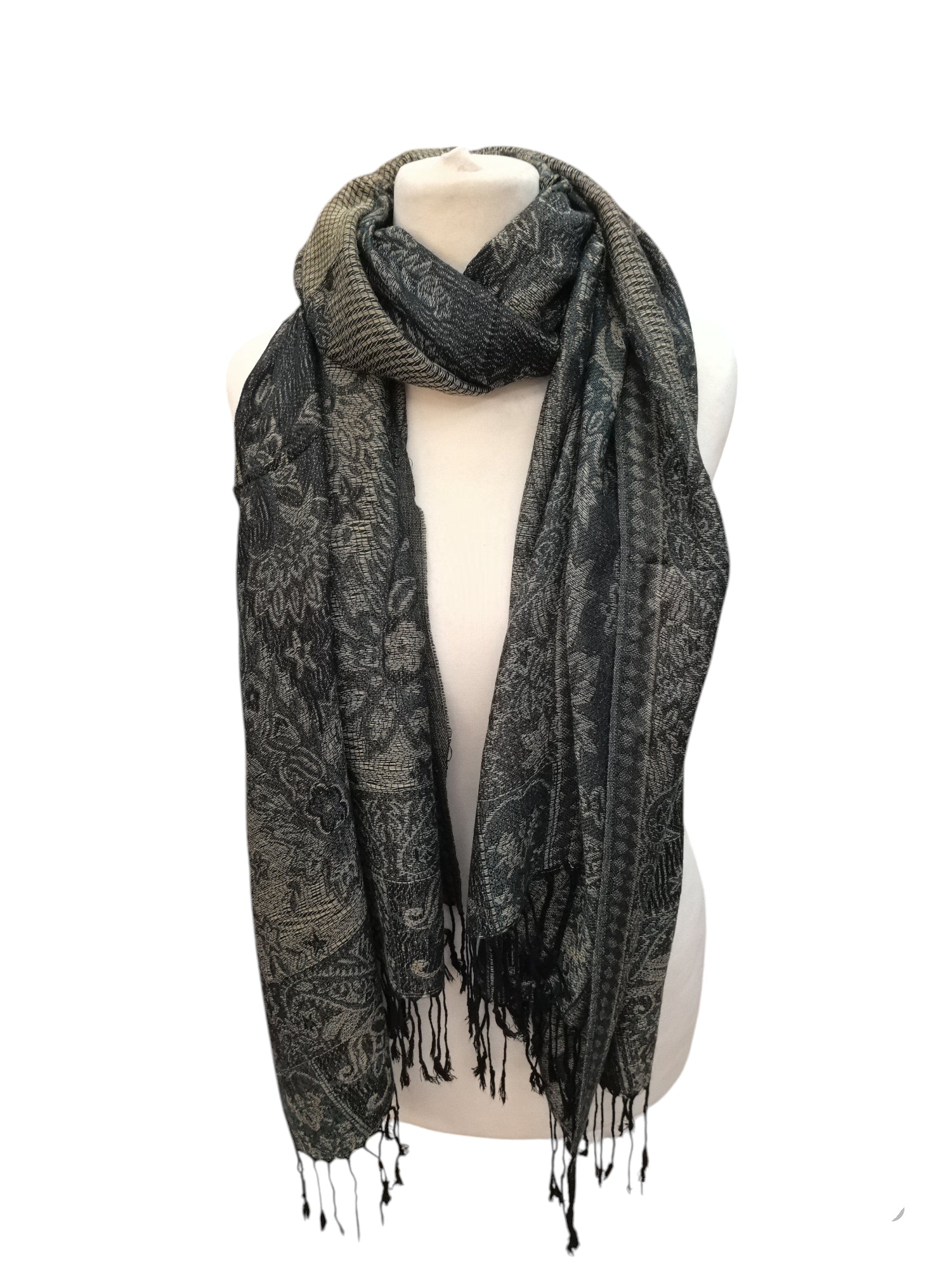 Châle Écharpe   paisley  (x12) #37