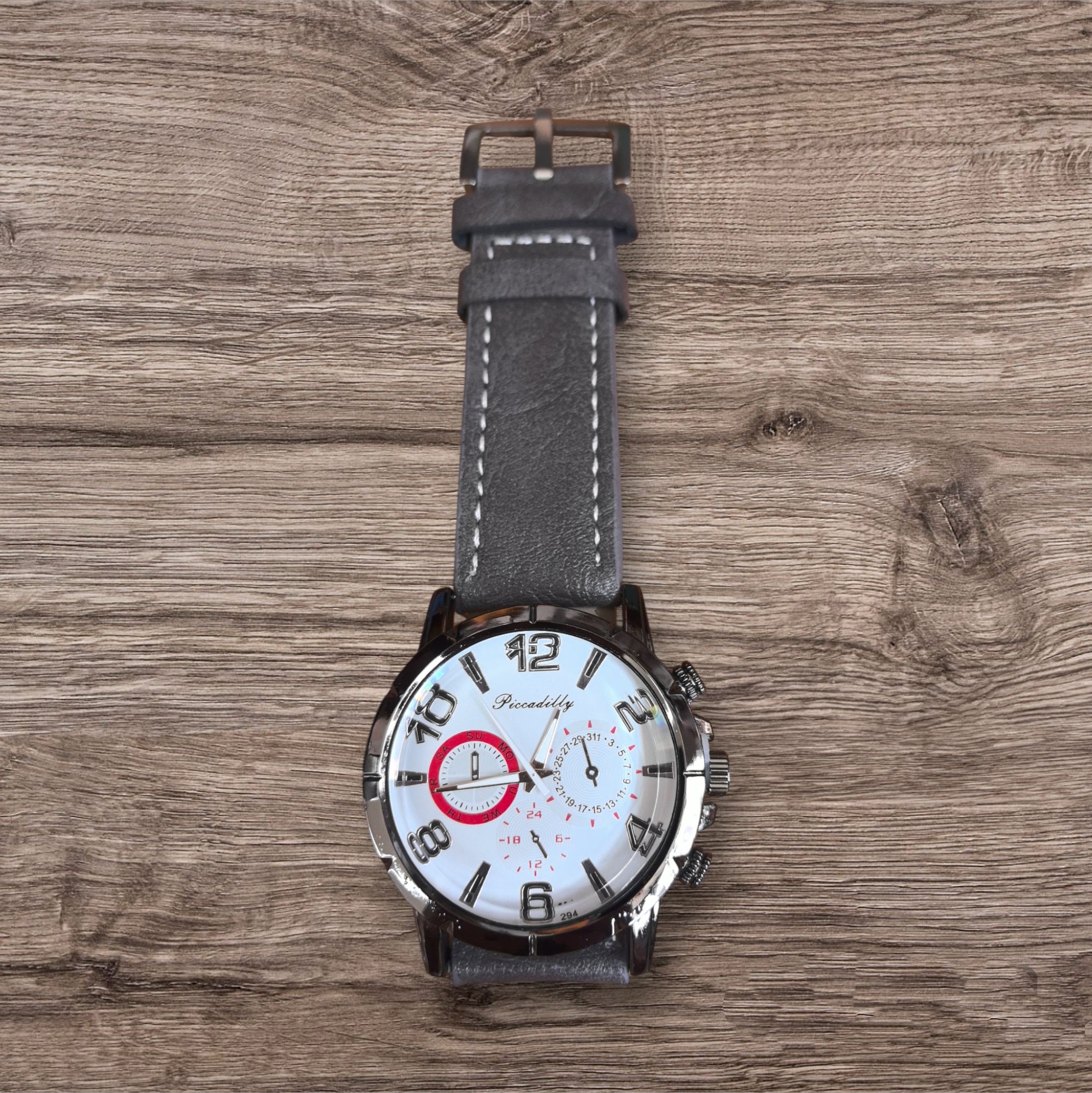 Montre homme similicuir   (x6)M225