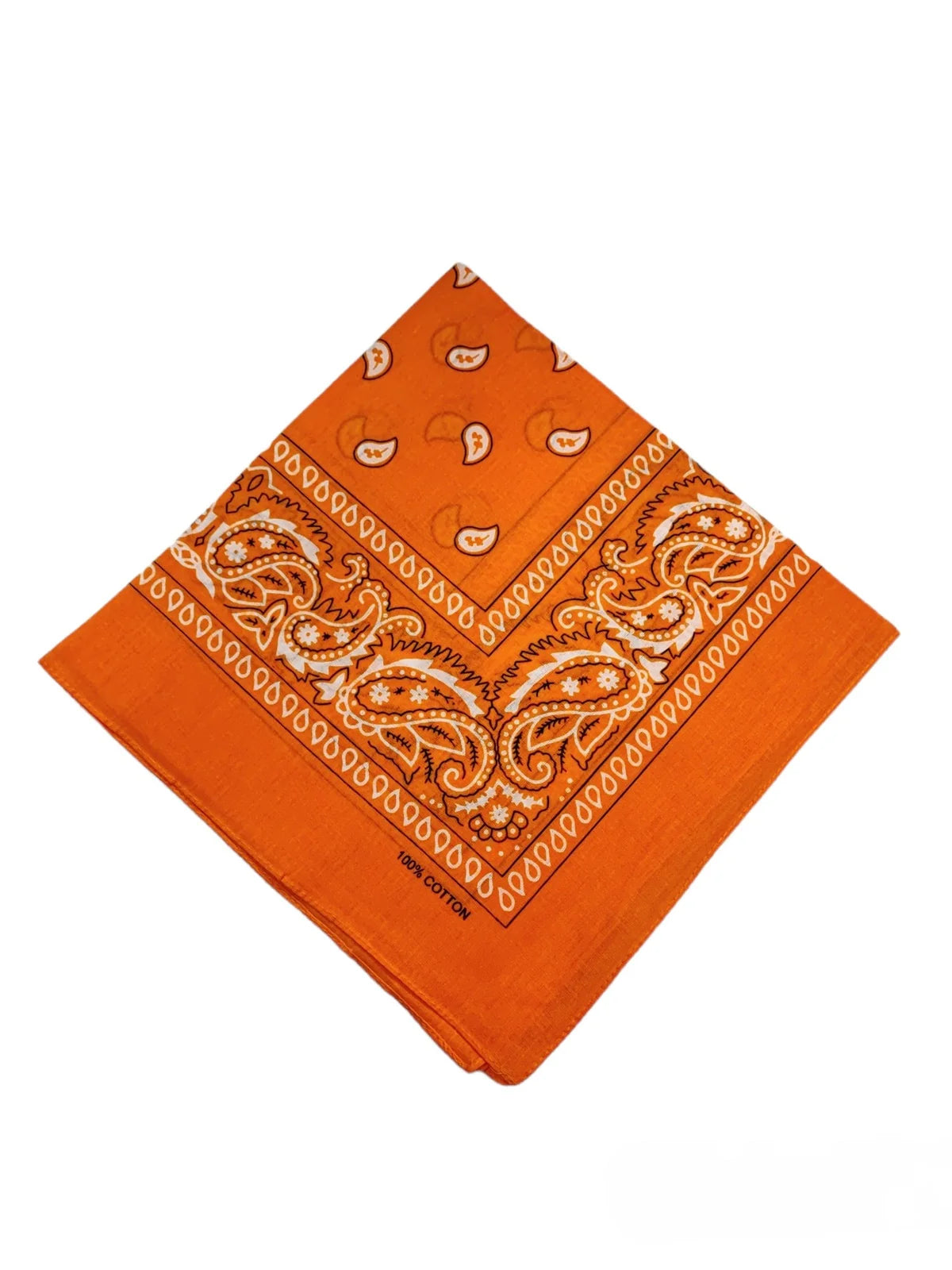 Bandana 100% coton Motif Paisley  (x12)