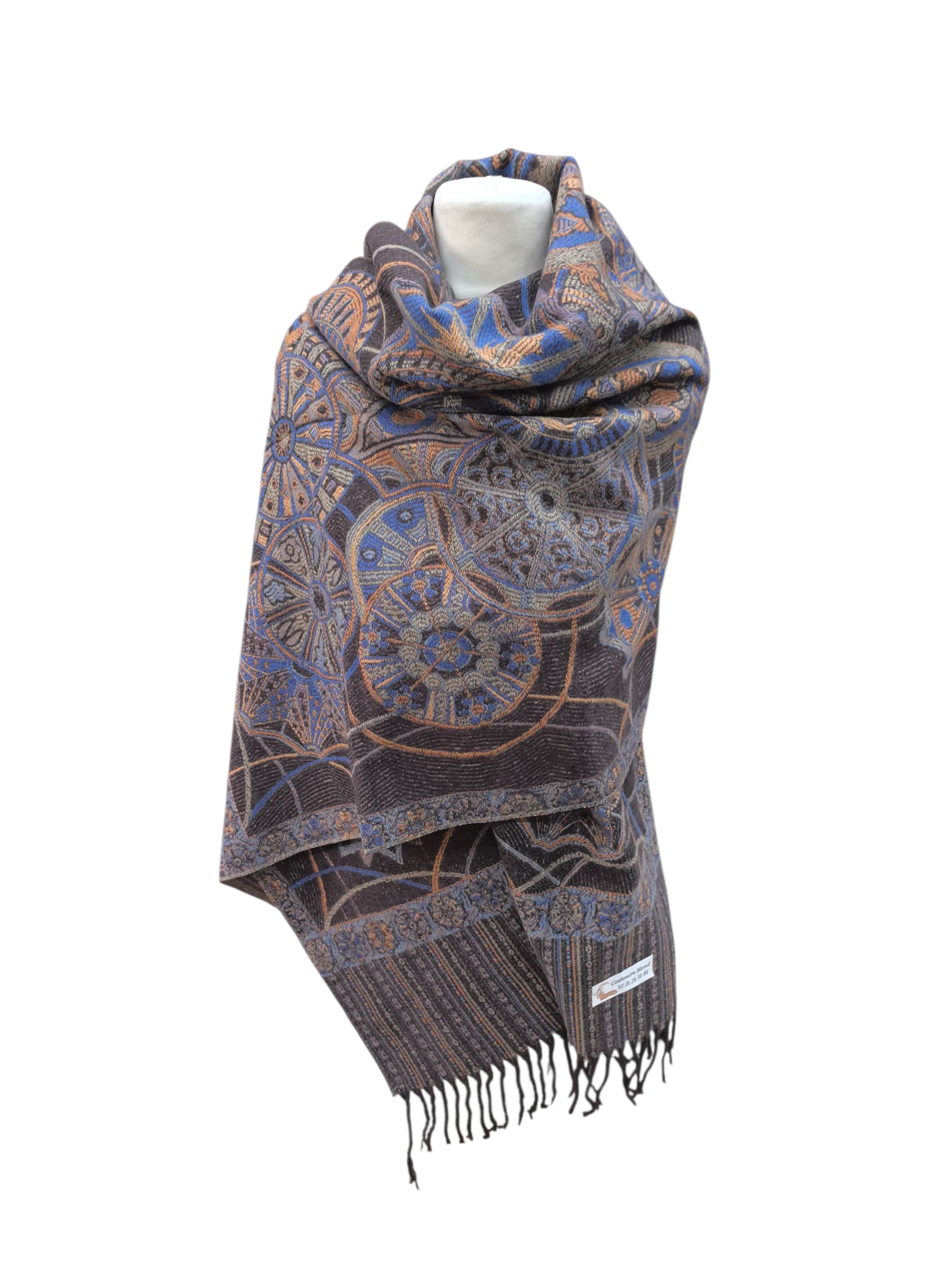 Châle Écharpe   Motif Paisley(x12) #34-2