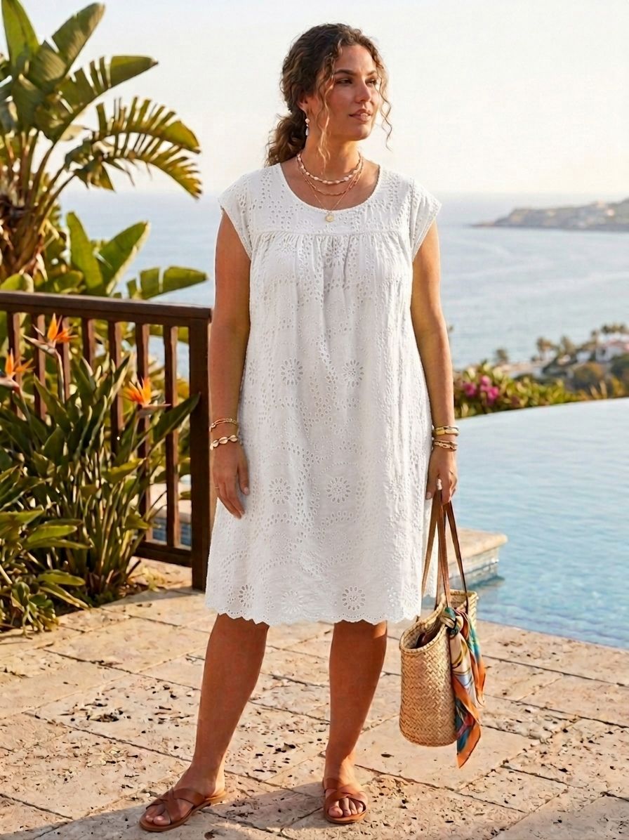 Robe Brodée (x6)