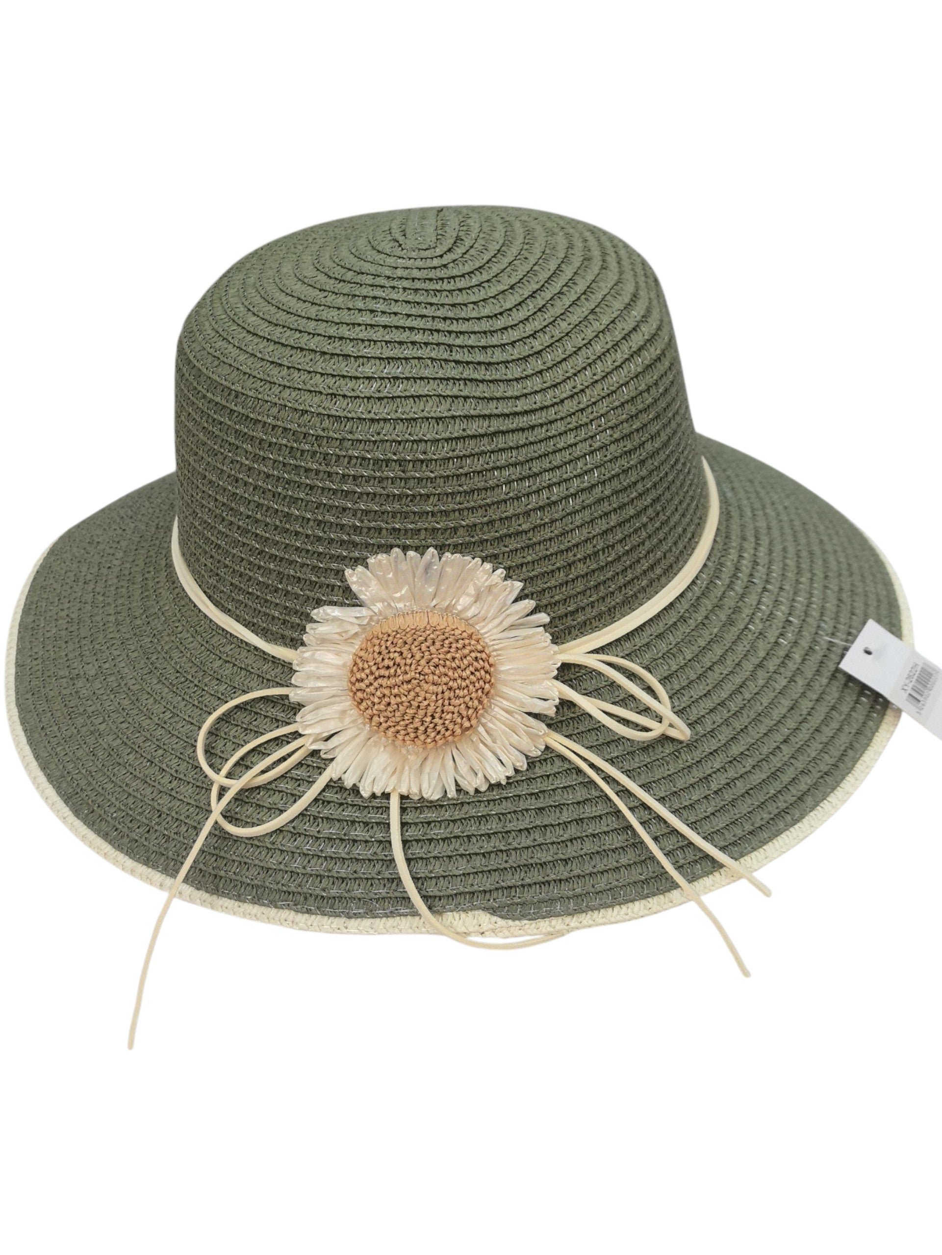 Chapeau de paille femme à tournesol (x12)#22