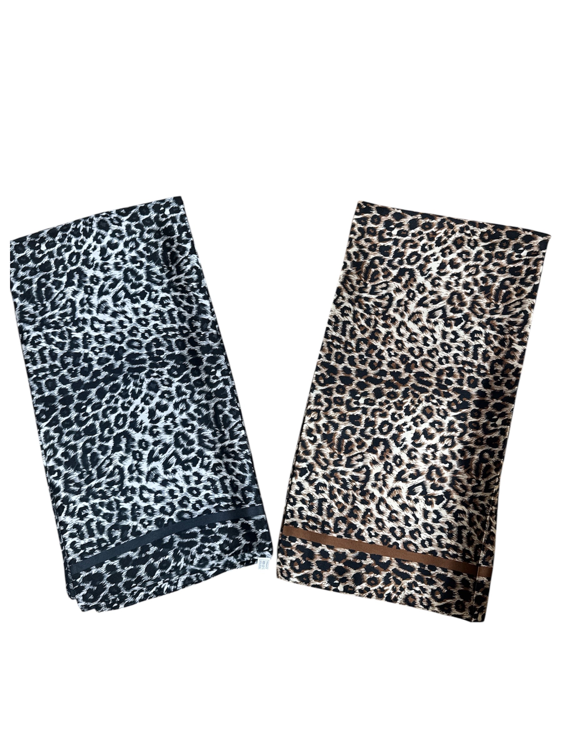 Foulard carré  90cm imprimé fantaisie (x10)#24