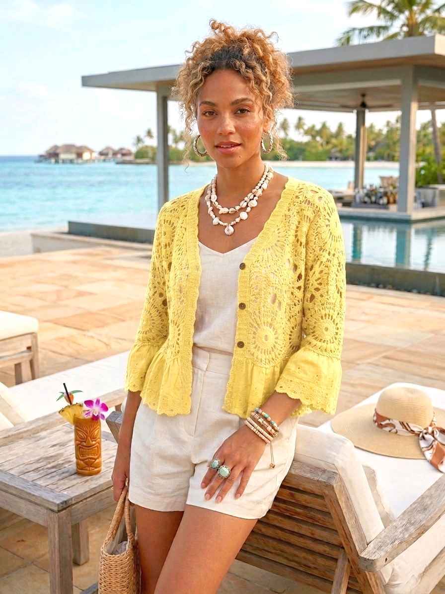 Gilet En Crochet (x8)