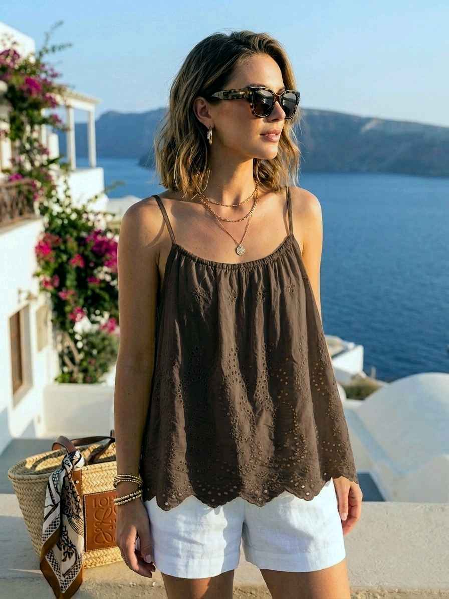Top Broderie (x8)