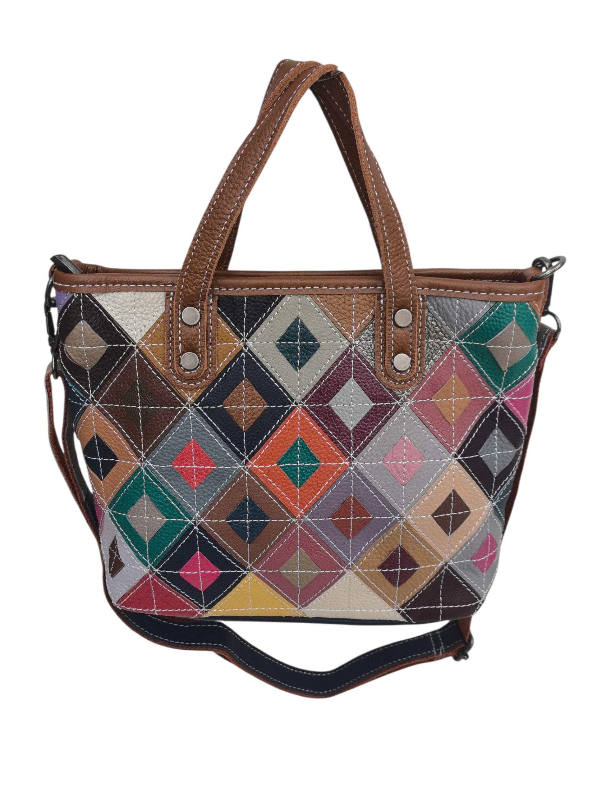 Sac multicouleur  en  Cuir véritable Pour Femme (X4)6773