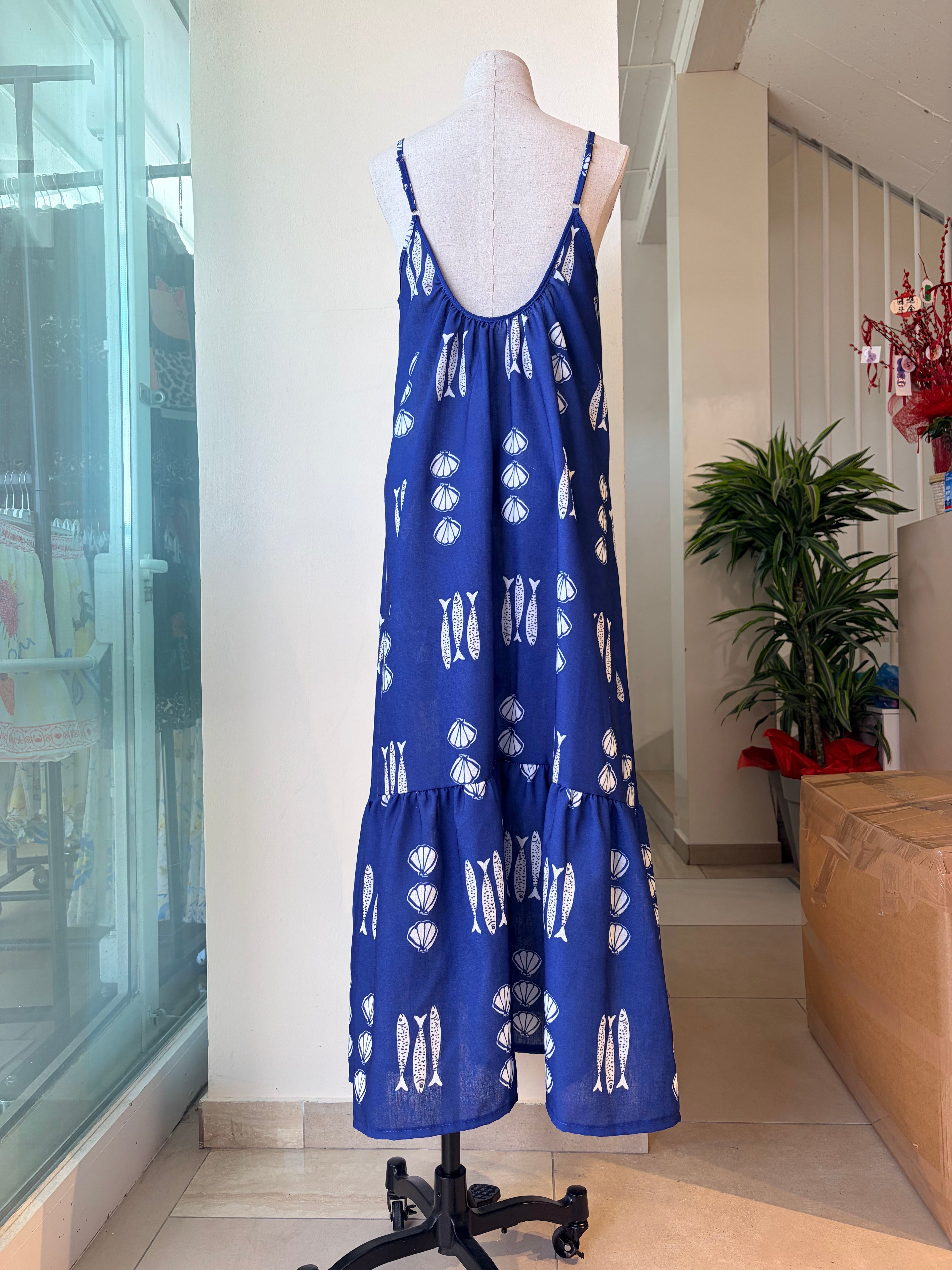 Robe Longue À Bretelles (x6)