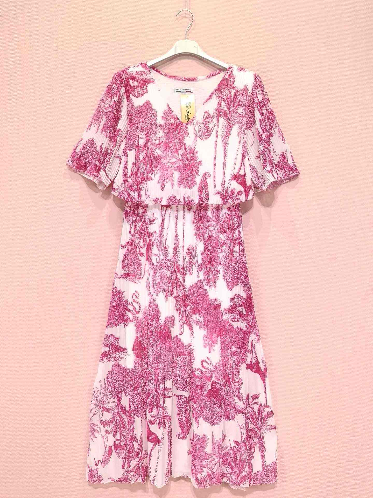 Robe Longue Plissée (x4)