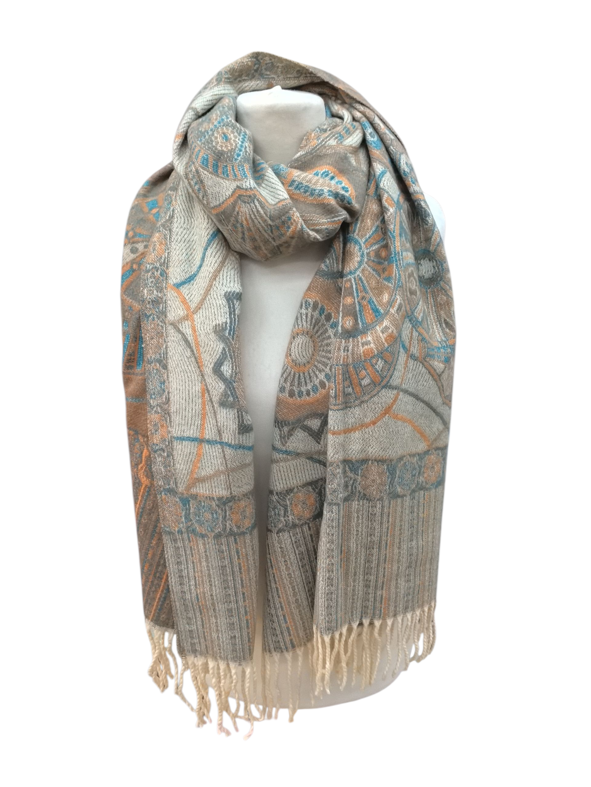 Châle Écharpe   Motif Paisley(x12) #34-2
