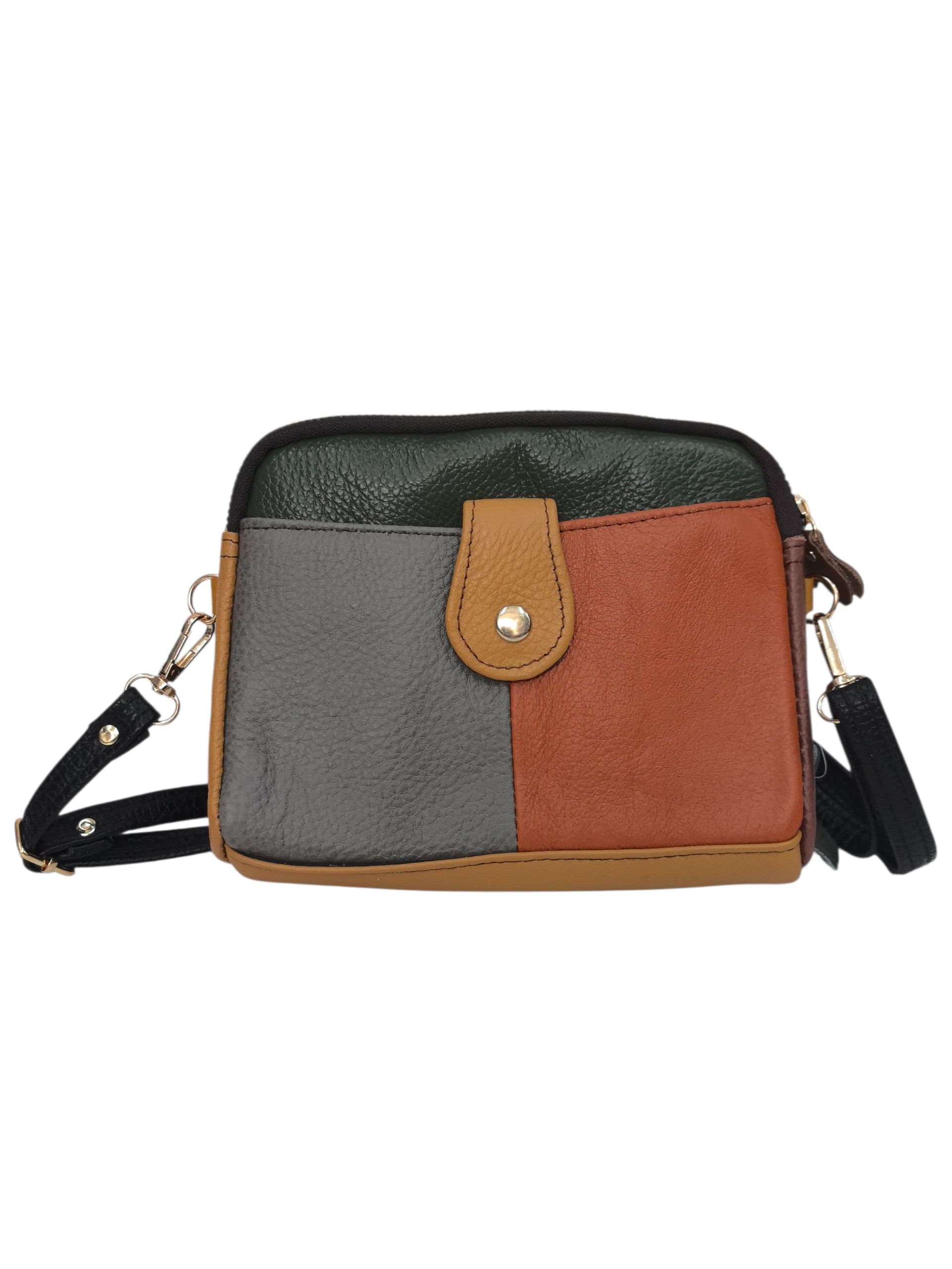 Sac multicouleur- Cuir véritable couleur (X6)