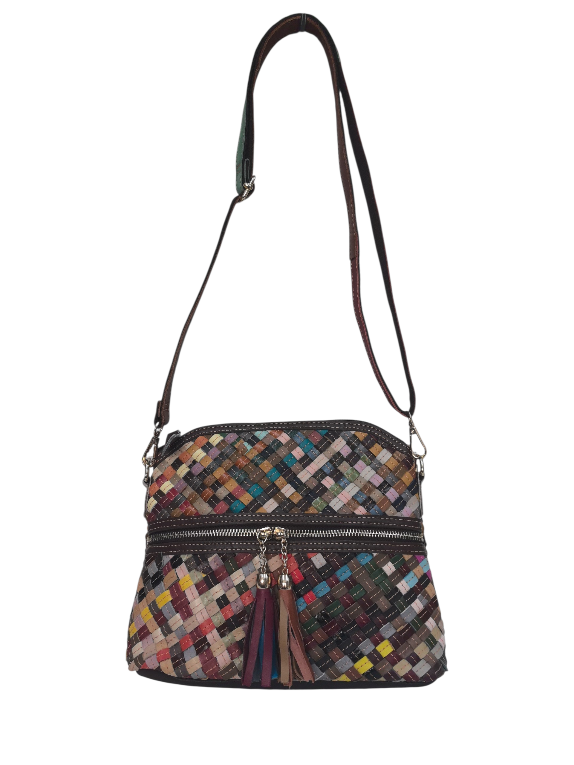 Sac multicouleur  en  Cuir véritable Pour Femme (X4)