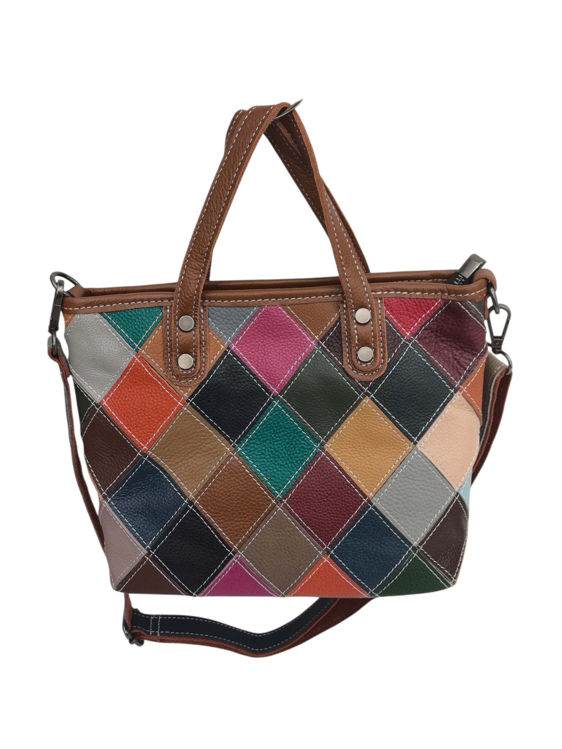 Sac multicouleur  en  Cuir véritable Pour Femme (X4)6773