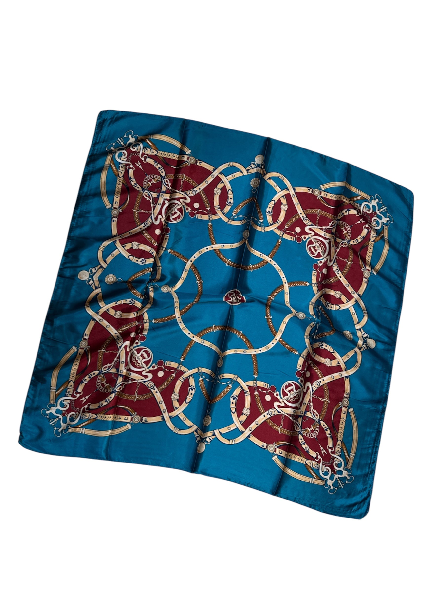 Foulard carré  90cm imprimé fantaisie (x10)#9